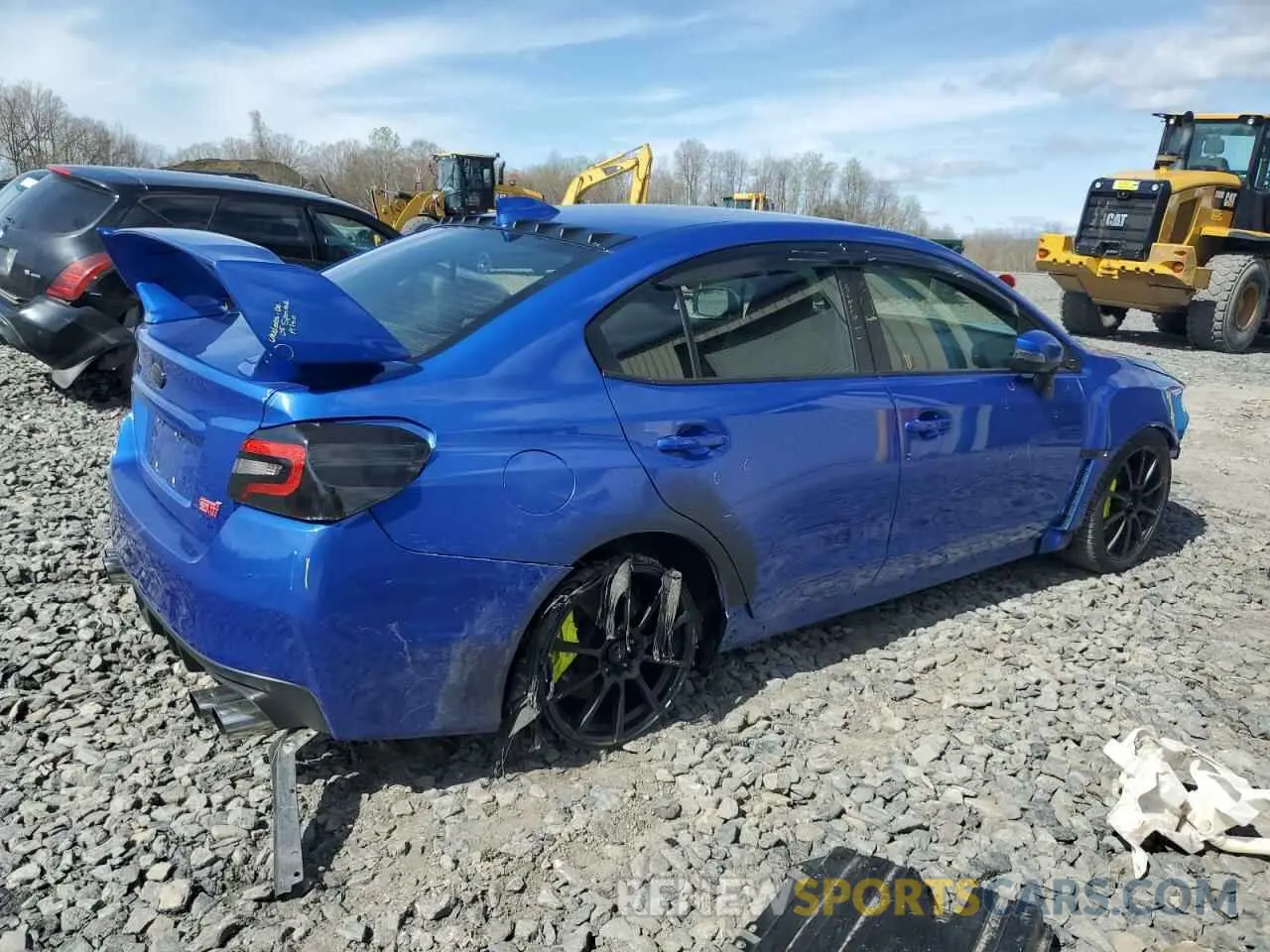 3 fotografías del automóvil dañado JF1VA2E61L9807791 SUBARU WRX 2020