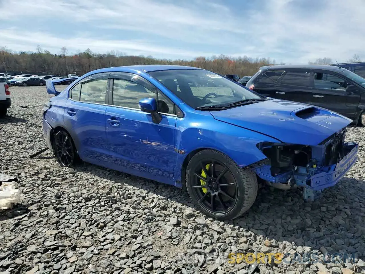 4 fotografías del automóvil dañado JF1VA2E61L9807791 SUBARU WRX 2020