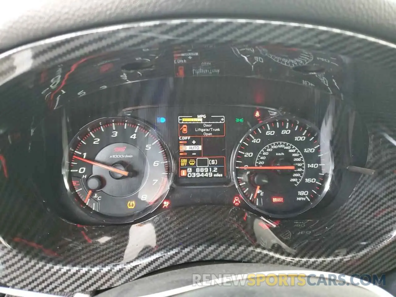 9 fotografías del automóvil dañado JF1VA2S69L9824021 SUBARU WRX 2020
