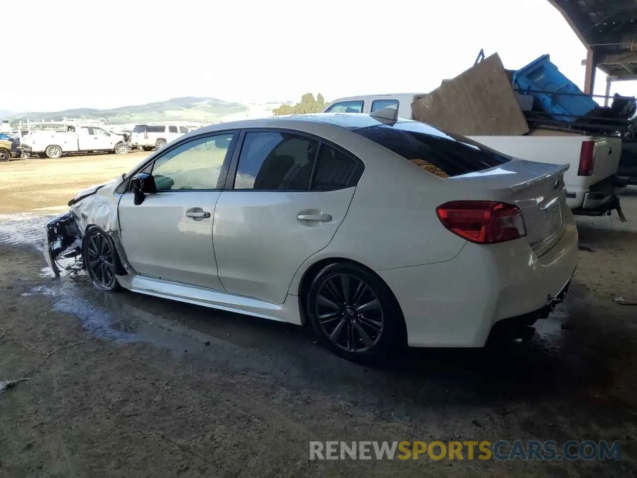 2 fotografías del automóvil dañado JF1VA1A61M9811714 SUBARU WRX 2021