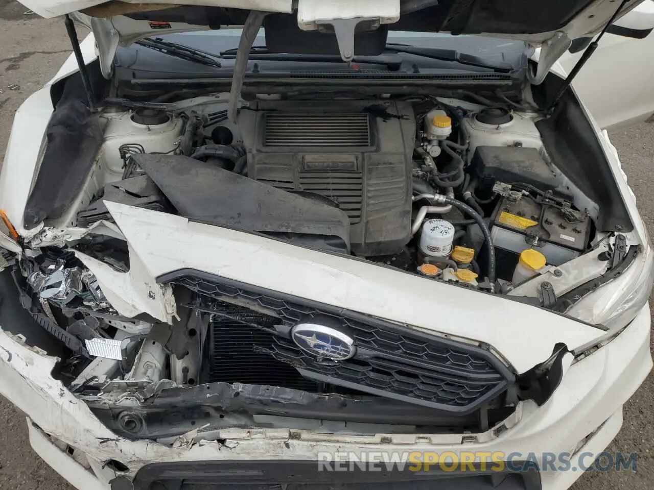 12 fotografías del automóvil dañado JF1VA1A61M9820056 SUBARU WRX 2021