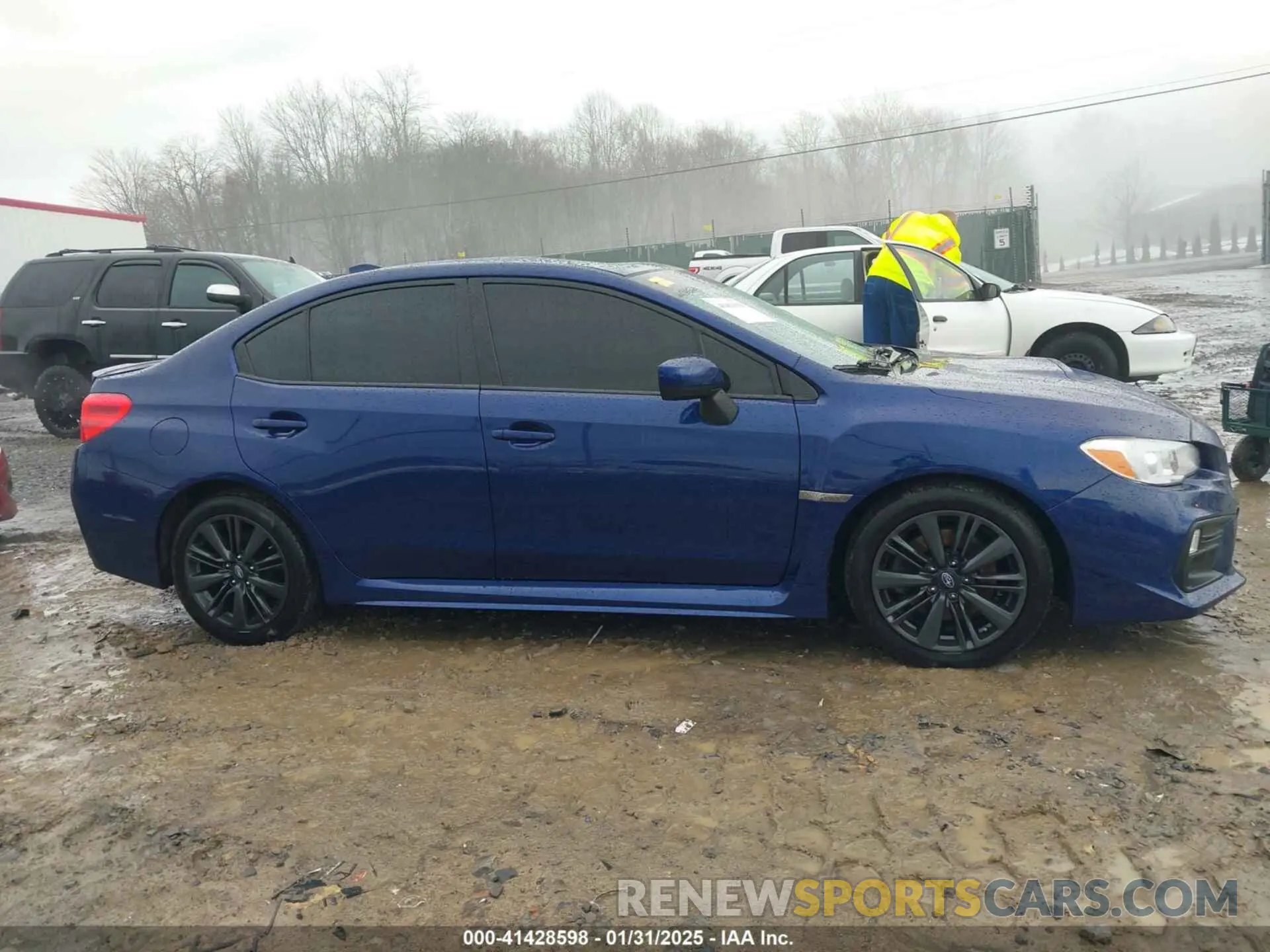14 fotografías del automóvil dañado JF1VA1A62M9815058 SUBARU WRX 2021