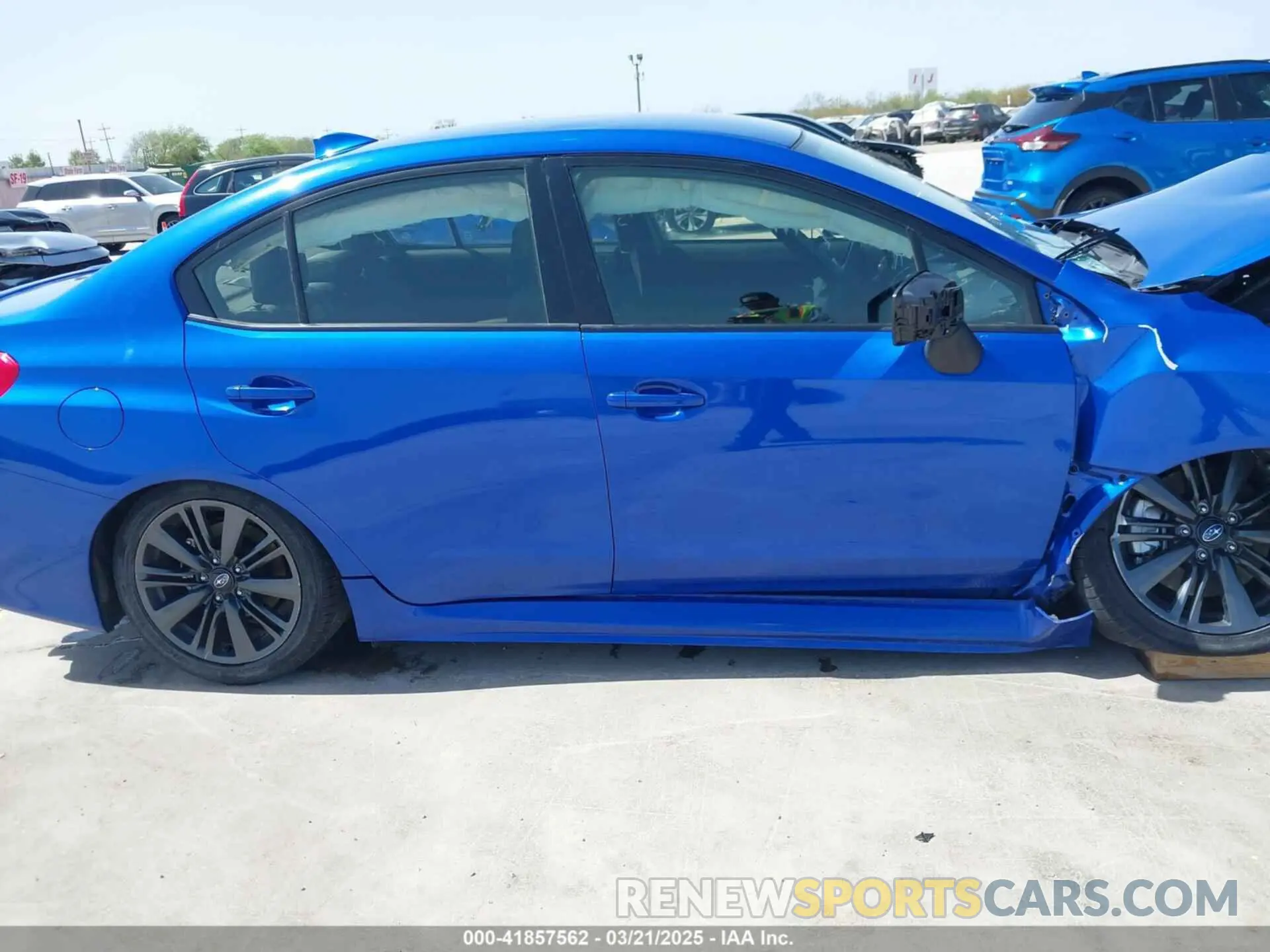 13 fotografías del automóvil dañado JF1VA1A62M9819756 SUBARU WRX 2021