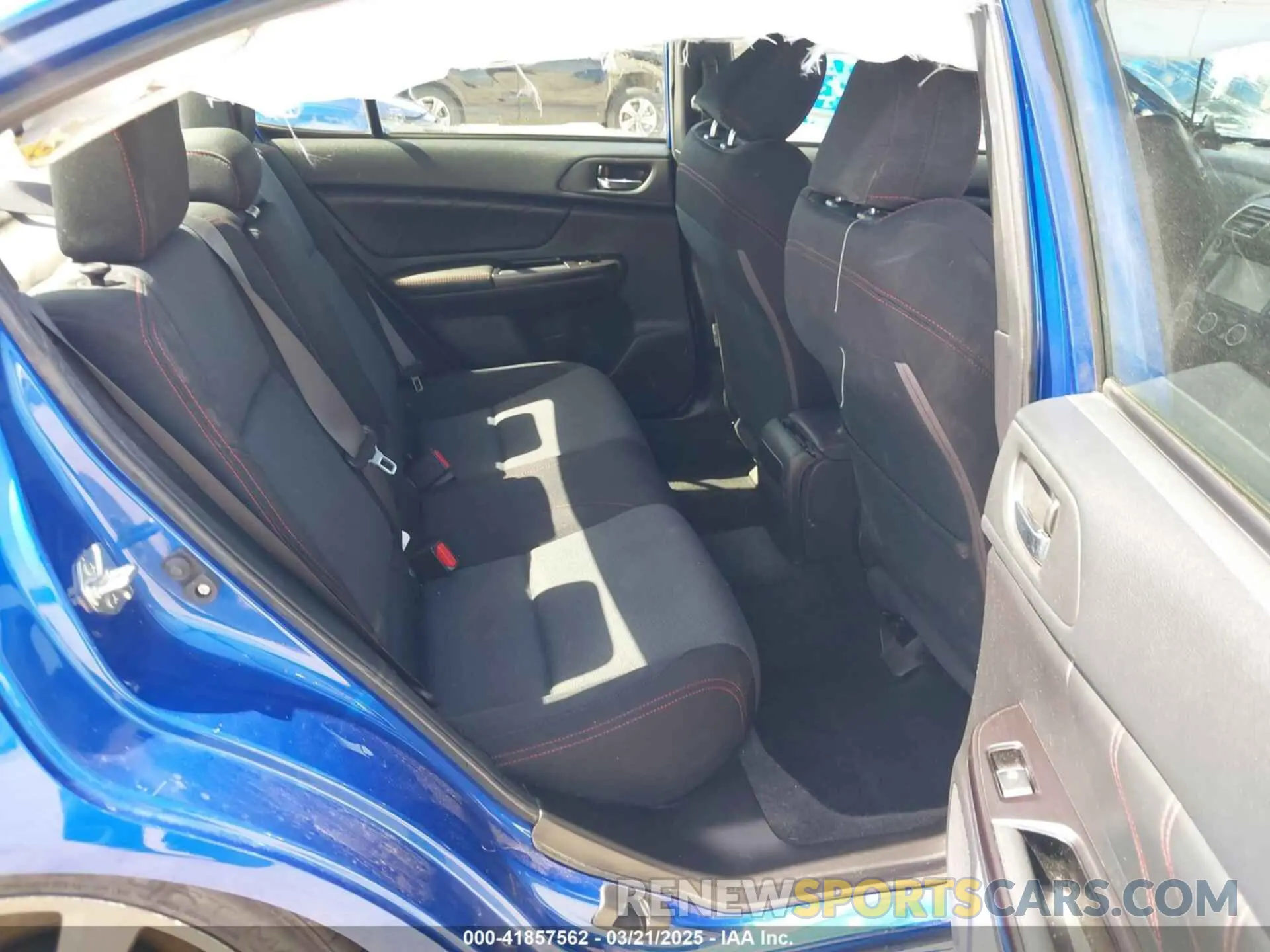 8 fotografías del automóvil dañado JF1VA1A62M9819756 SUBARU WRX 2021