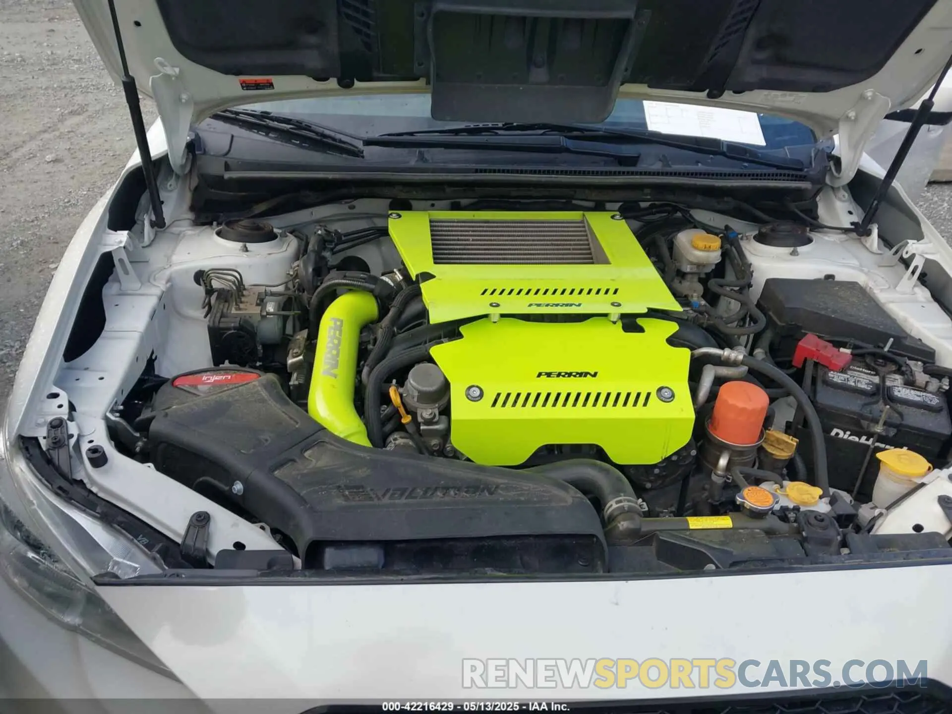 10 fotografías del automóvil dañado JF1VA1A62M9820986 SUBARU WRX 2021