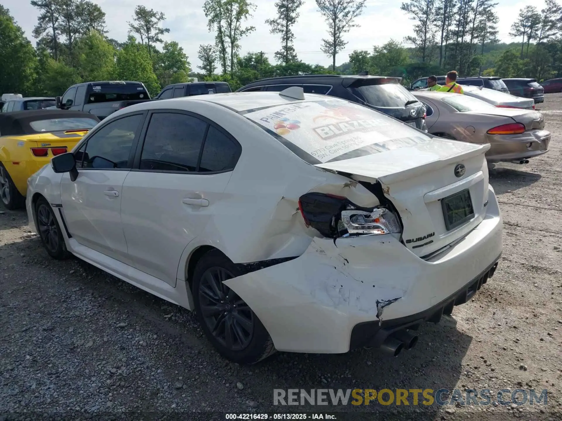 14 fotografías del automóvil dañado JF1VA1A62M9820986 SUBARU WRX 2021