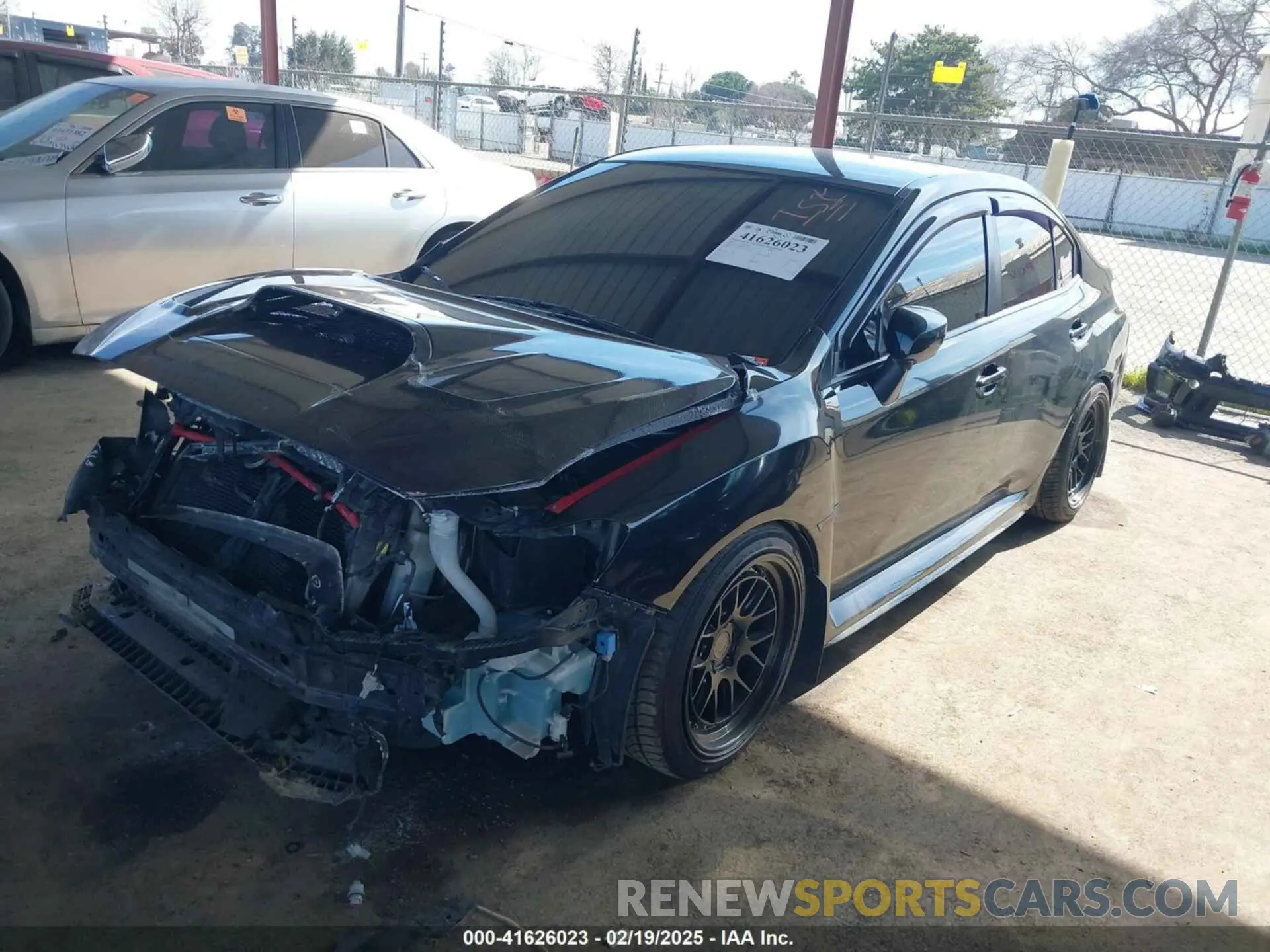 2 fotografías del automóvil dañado JF1VA1A65M9814731 SUBARU WRX 2021