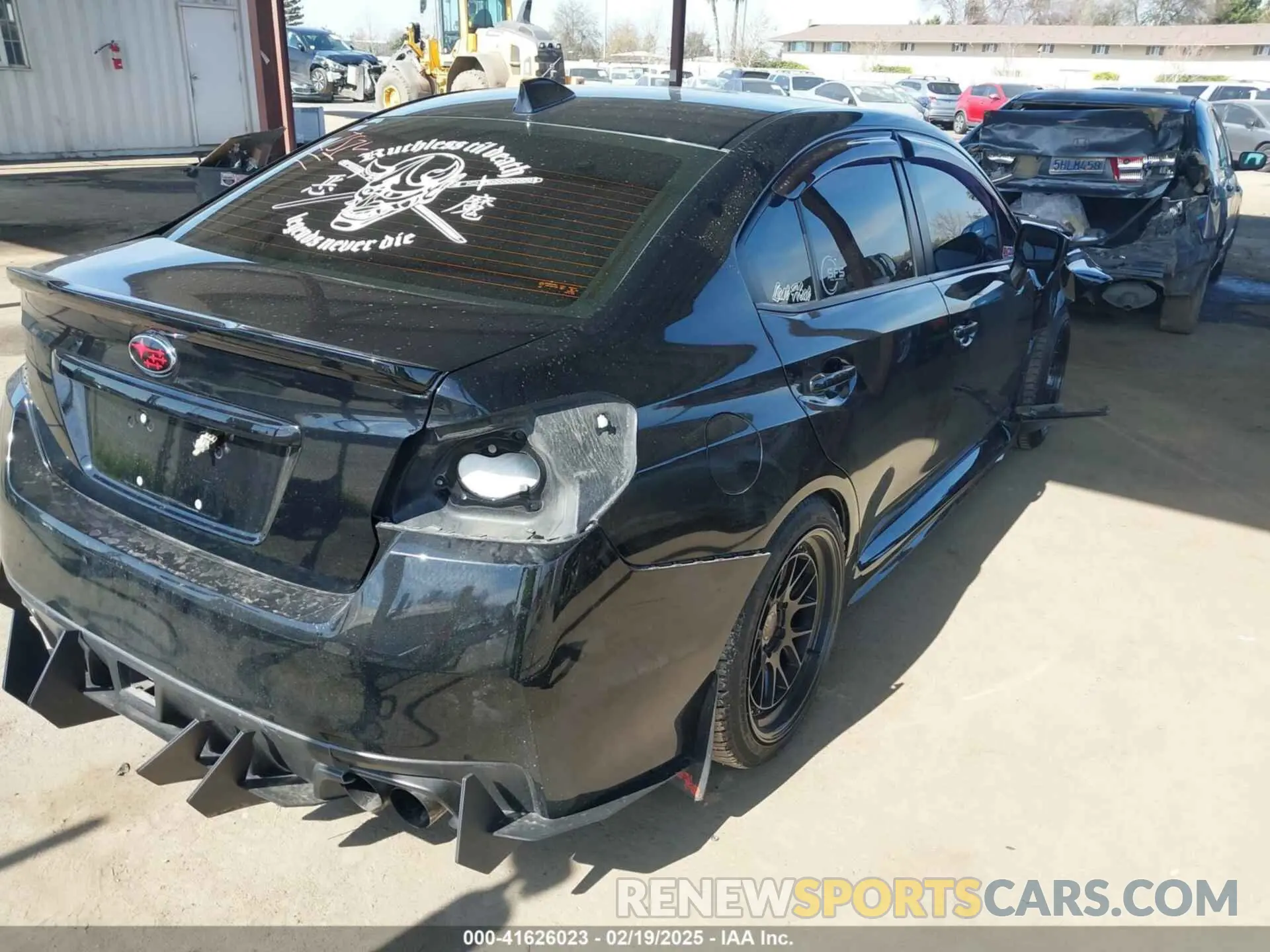 4 fotografías del automóvil dañado JF1VA1A65M9814731 SUBARU WRX 2021
