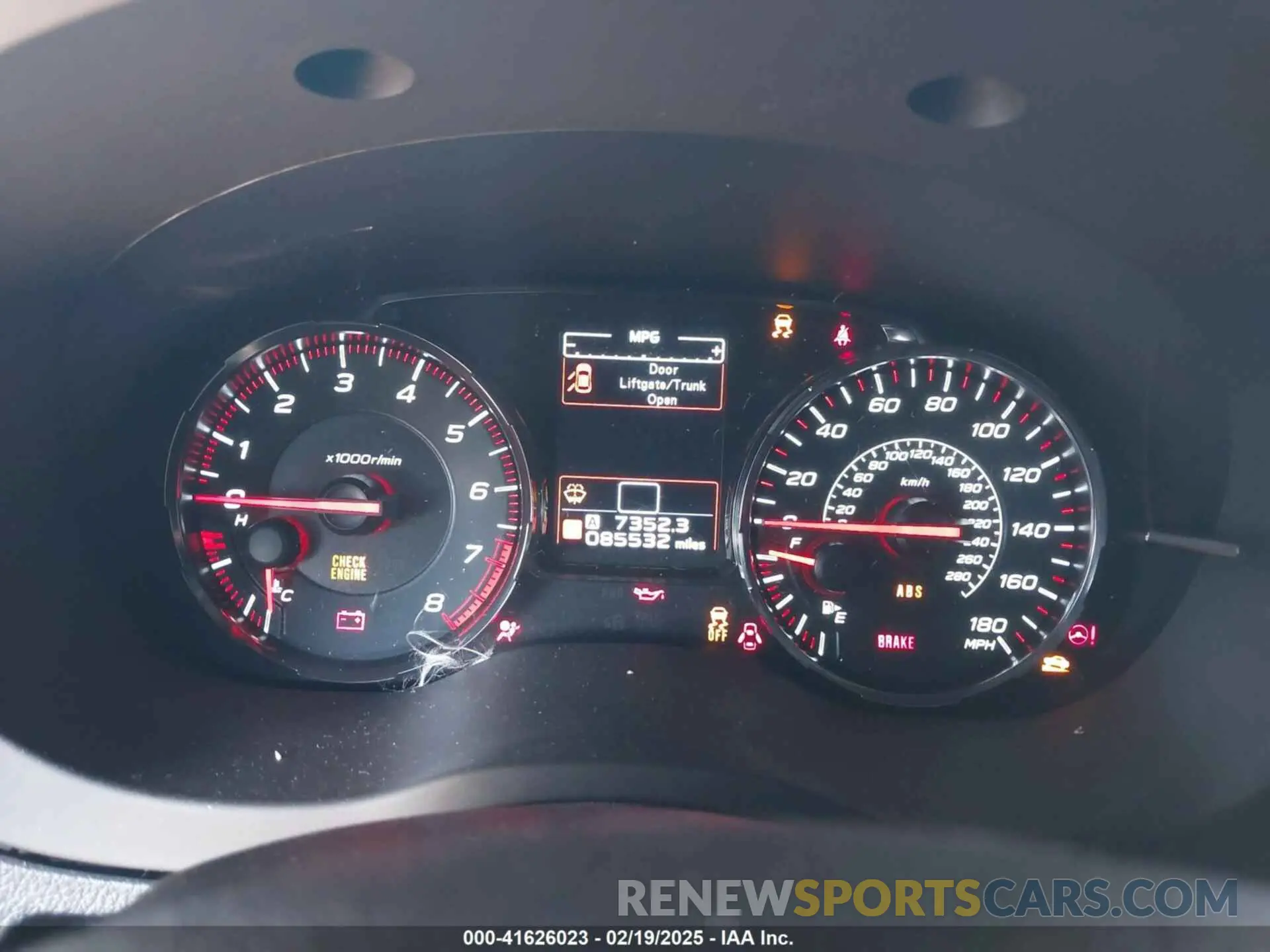 7 fotografías del automóvil dañado JF1VA1A65M9814731 SUBARU WRX 2021