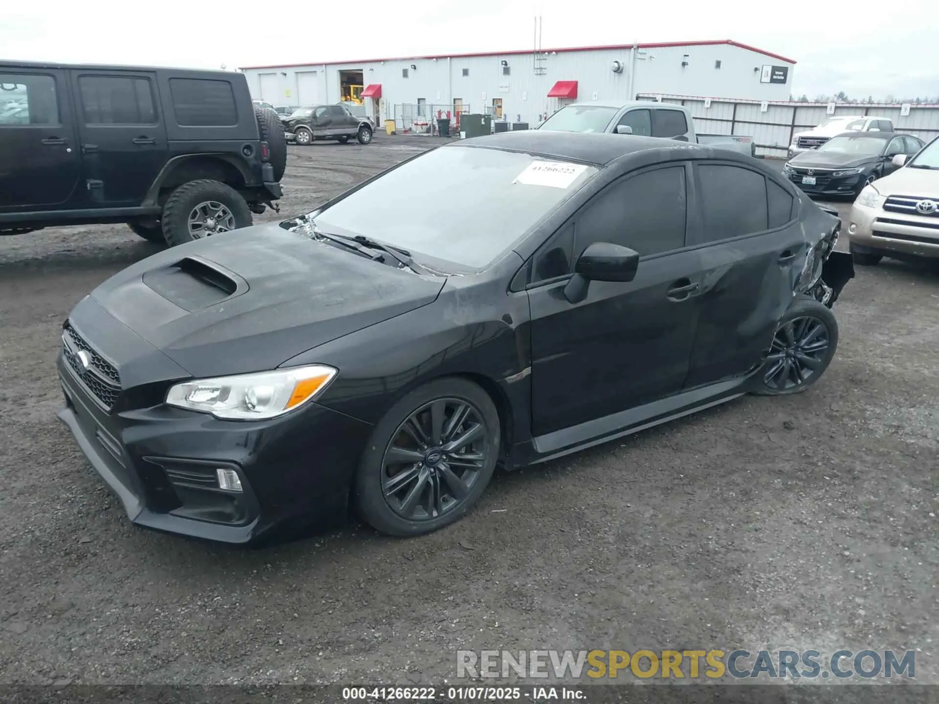 2 fotografías del automóvil dañado JF1VA1A67M9804217 SUBARU WRX 2021