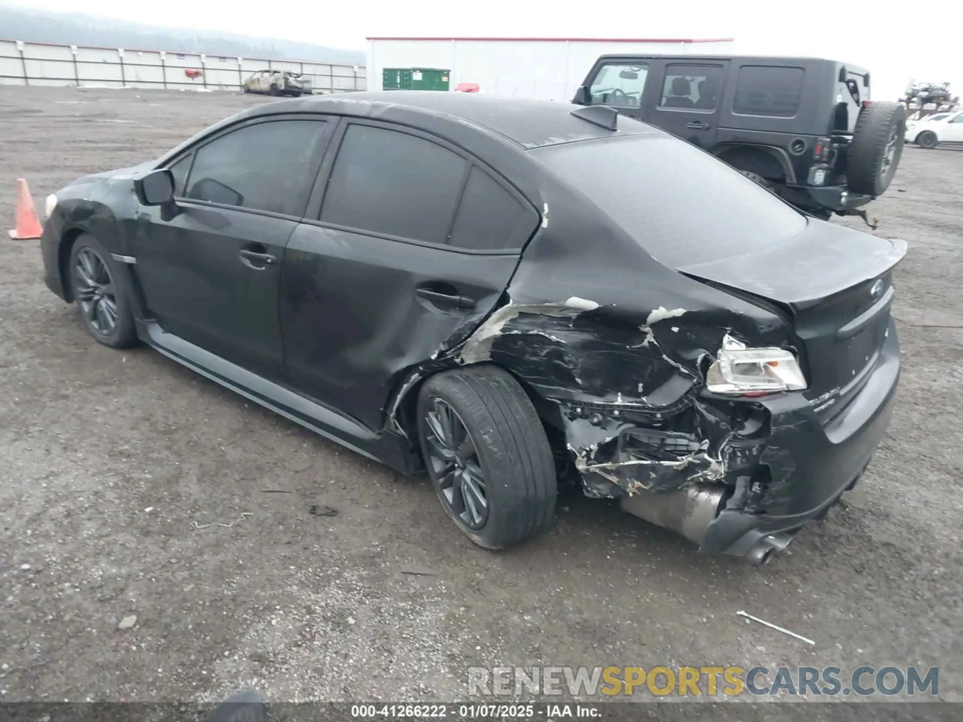 3 fotografías del automóvil dañado JF1VA1A67M9804217 SUBARU WRX 2021