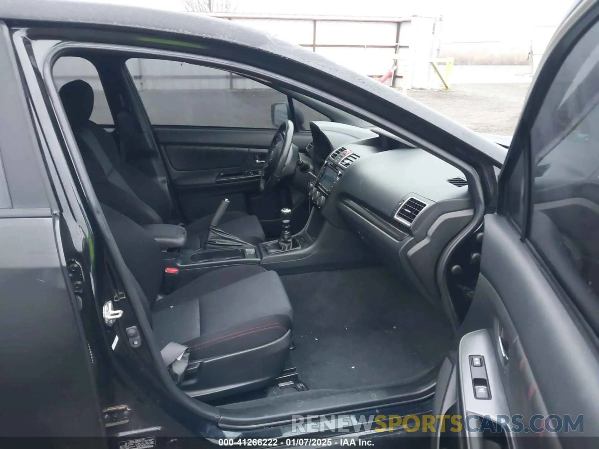 5 fotografías del automóvil dañado JF1VA1A67M9804217 SUBARU WRX 2021