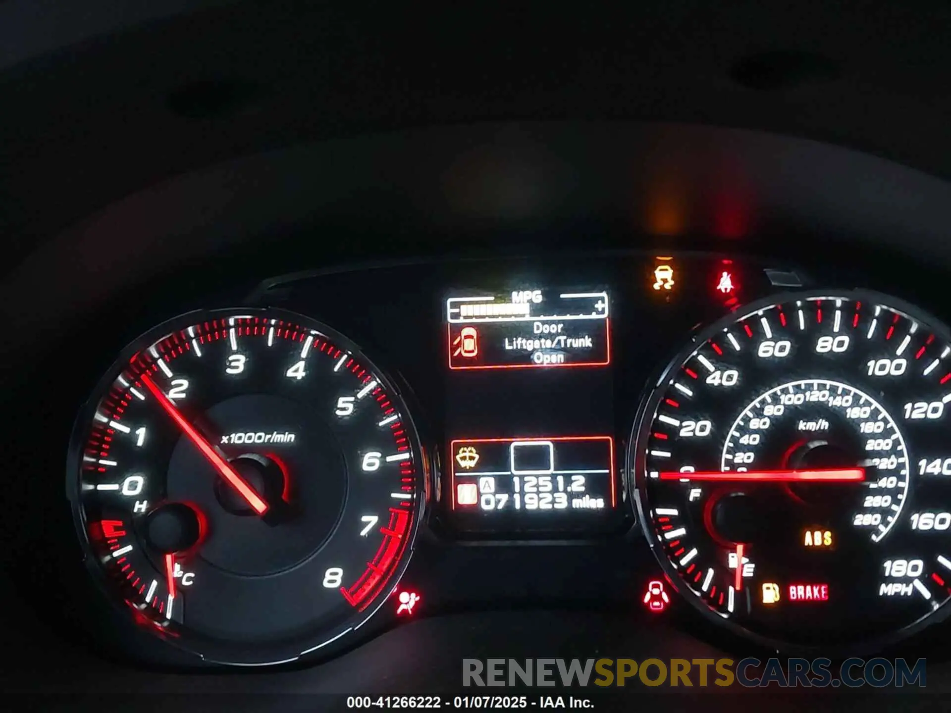 7 fotografías del automóvil dañado JF1VA1A67M9804217 SUBARU WRX 2021