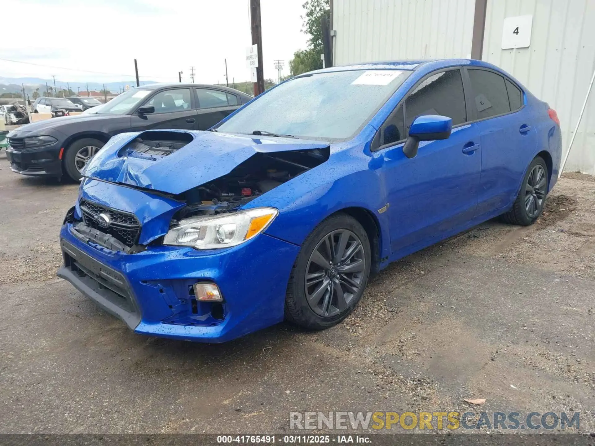 2 fotografías del automóvil dañado JF1VA1A68M9802718 SUBARU WRX 2021