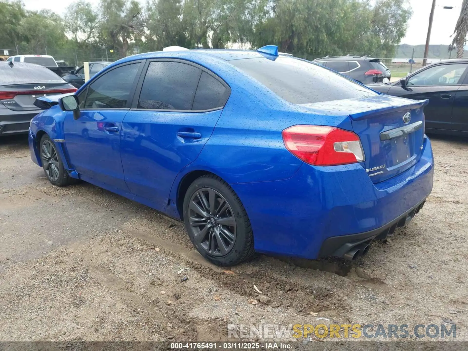3 fotografías del automóvil dañado JF1VA1A68M9802718 SUBARU WRX 2021