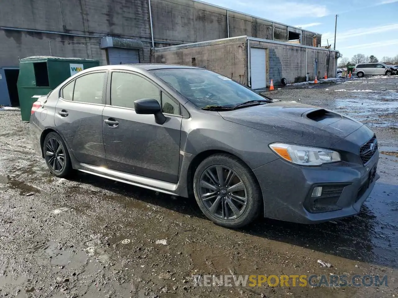4 fotografías del automóvil dañado JF1VA1A69M9804347 SUBARU WRX 2021