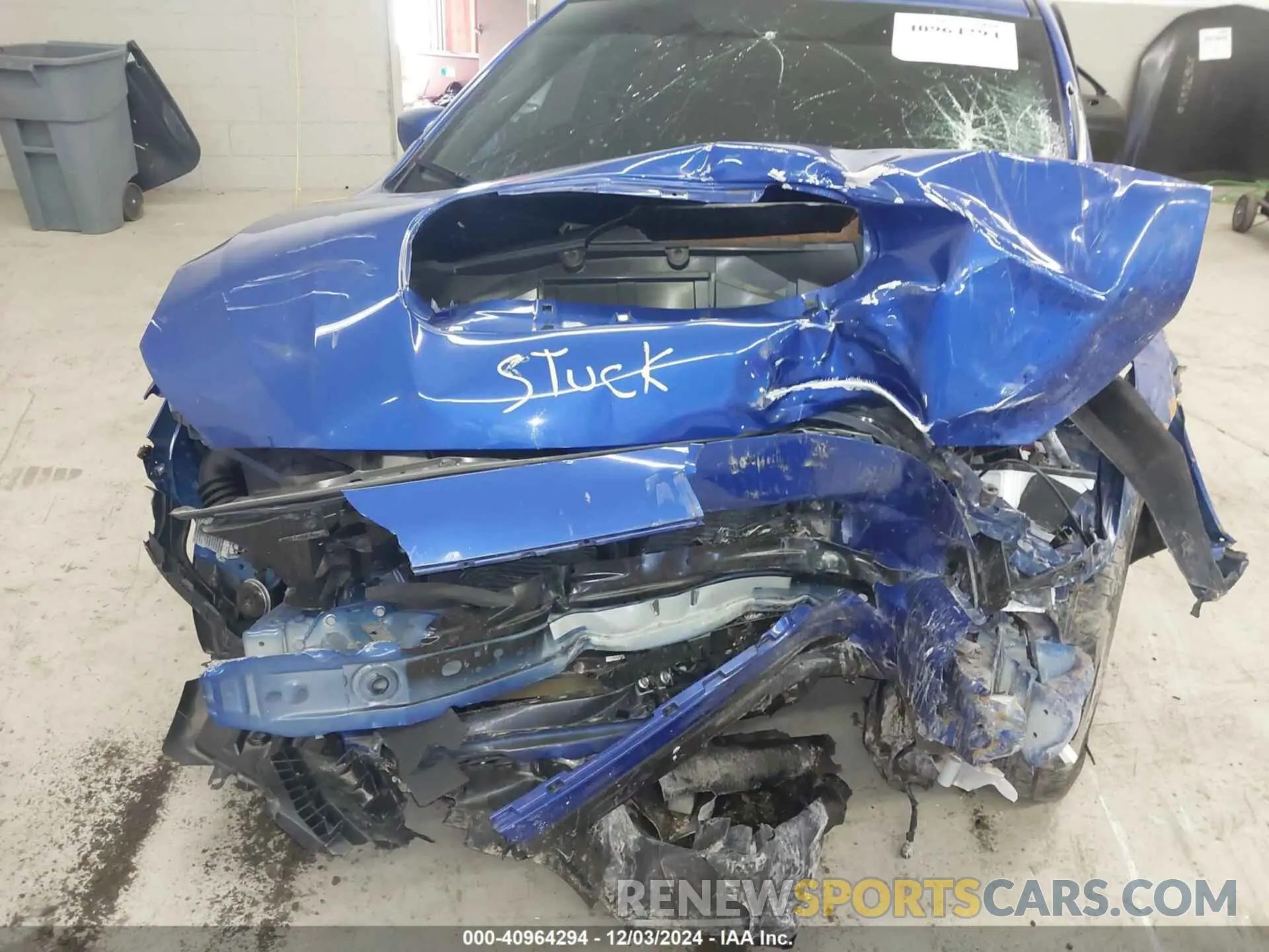 10 fotografías del automóvil dañado JF1VA1A69M9822055 SUBARU WRX 2021