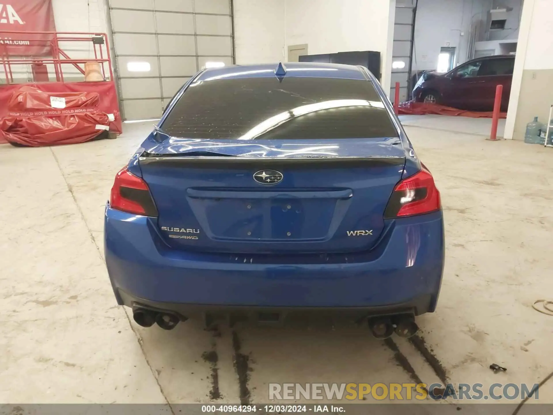 15 fotografías del automóvil dañado JF1VA1A69M9822055 SUBARU WRX 2021