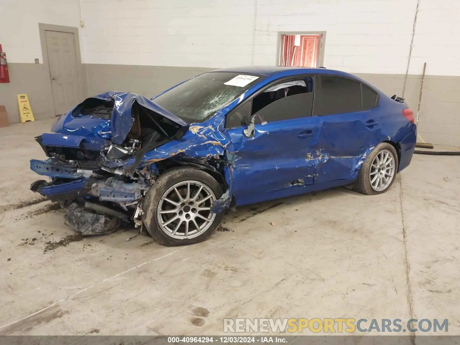 2 fotografías del automóvil dañado JF1VA1A69M9822055 SUBARU WRX 2021