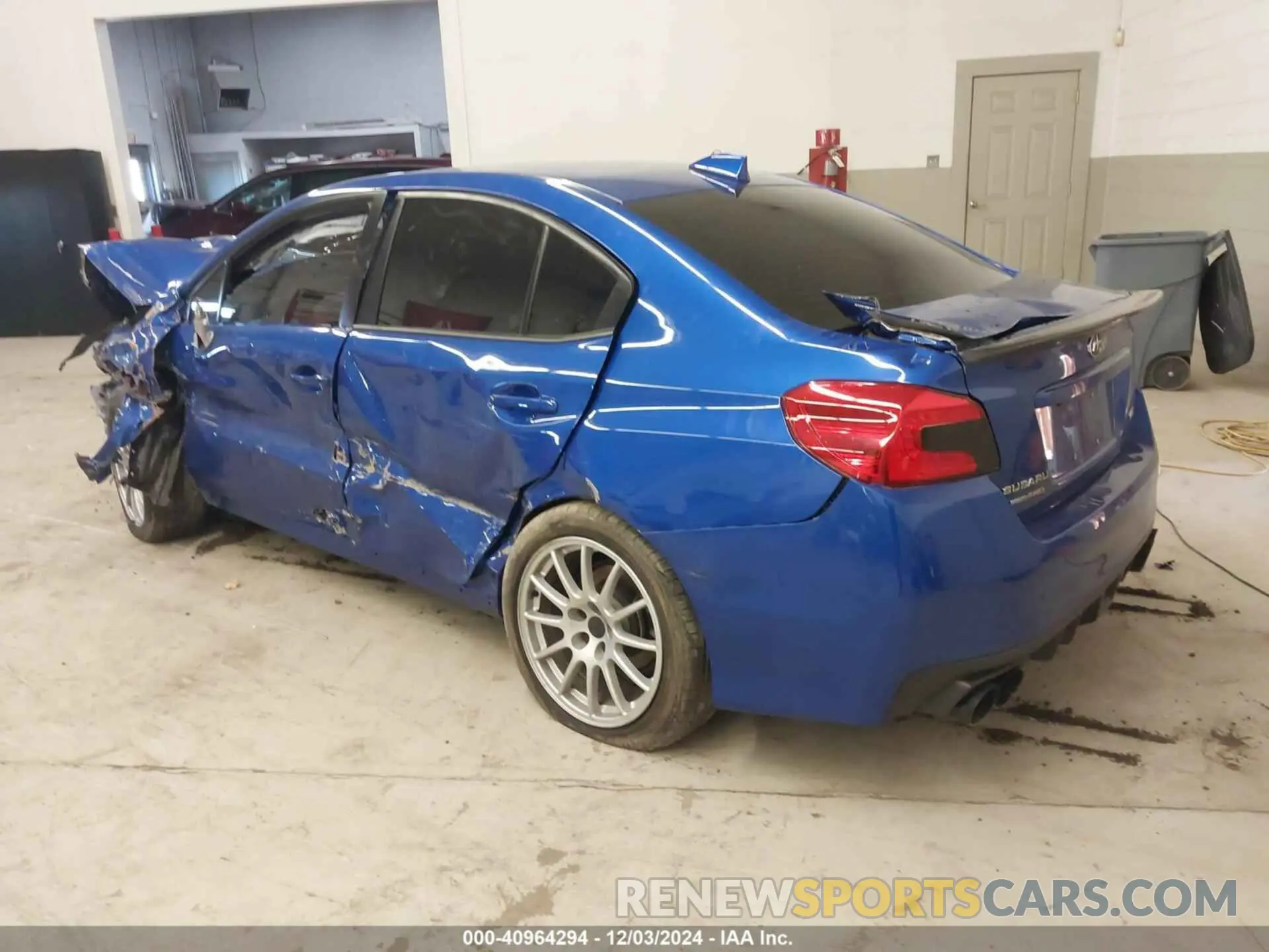 3 fotografías del automóvil dañado JF1VA1A69M9822055 SUBARU WRX 2021