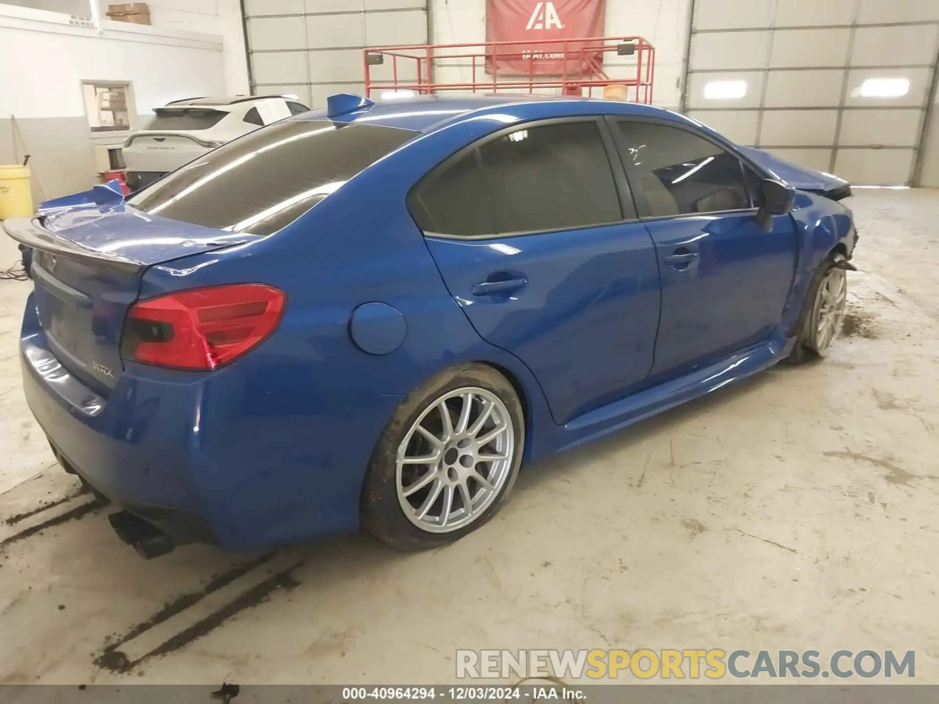 4 fotografías del automóvil dañado JF1VA1A69M9822055 SUBARU WRX 2021