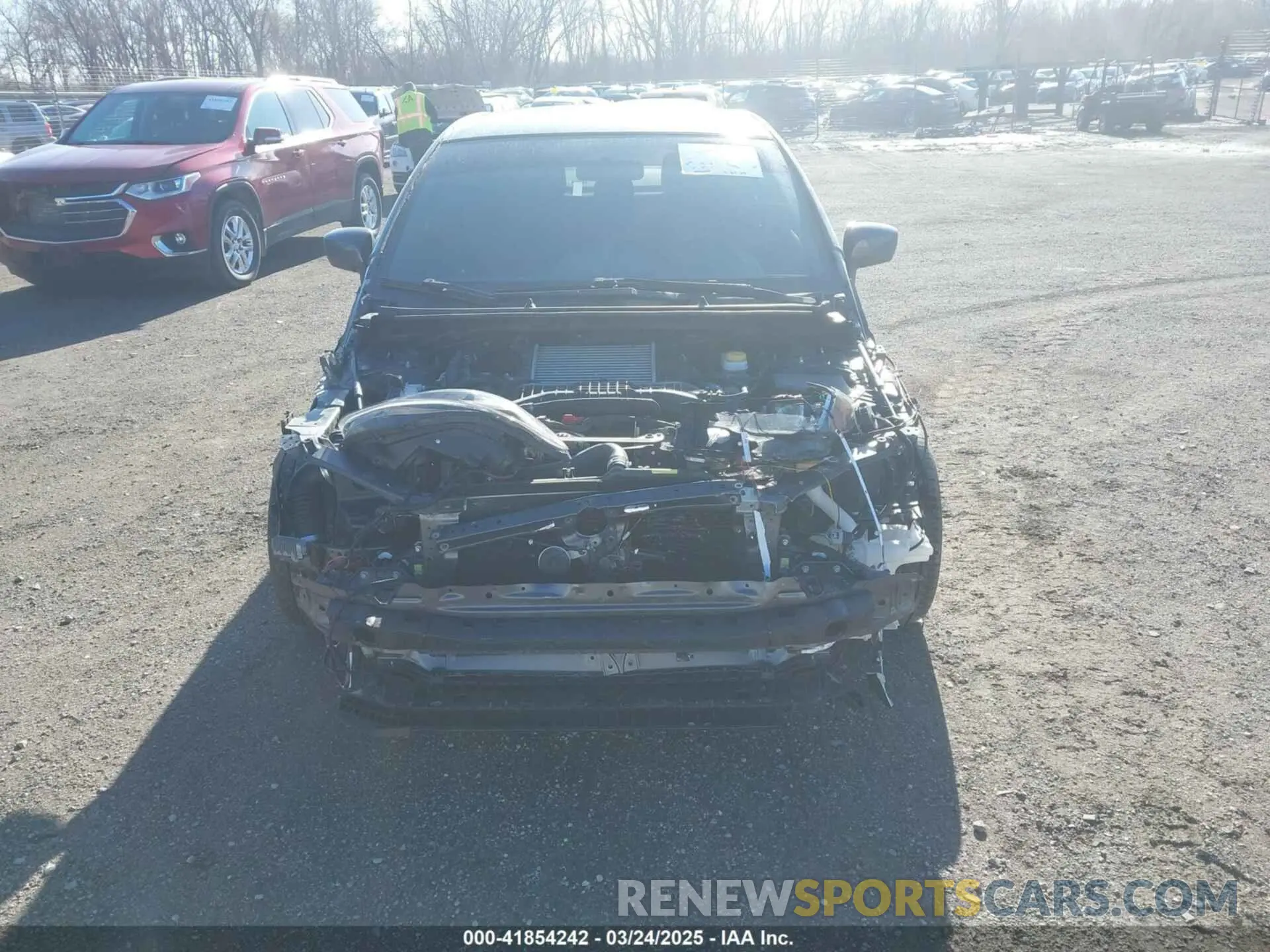 12 fotografías del automóvil dañado JF1VA1A6XM9820492 SUBARU WRX 2021