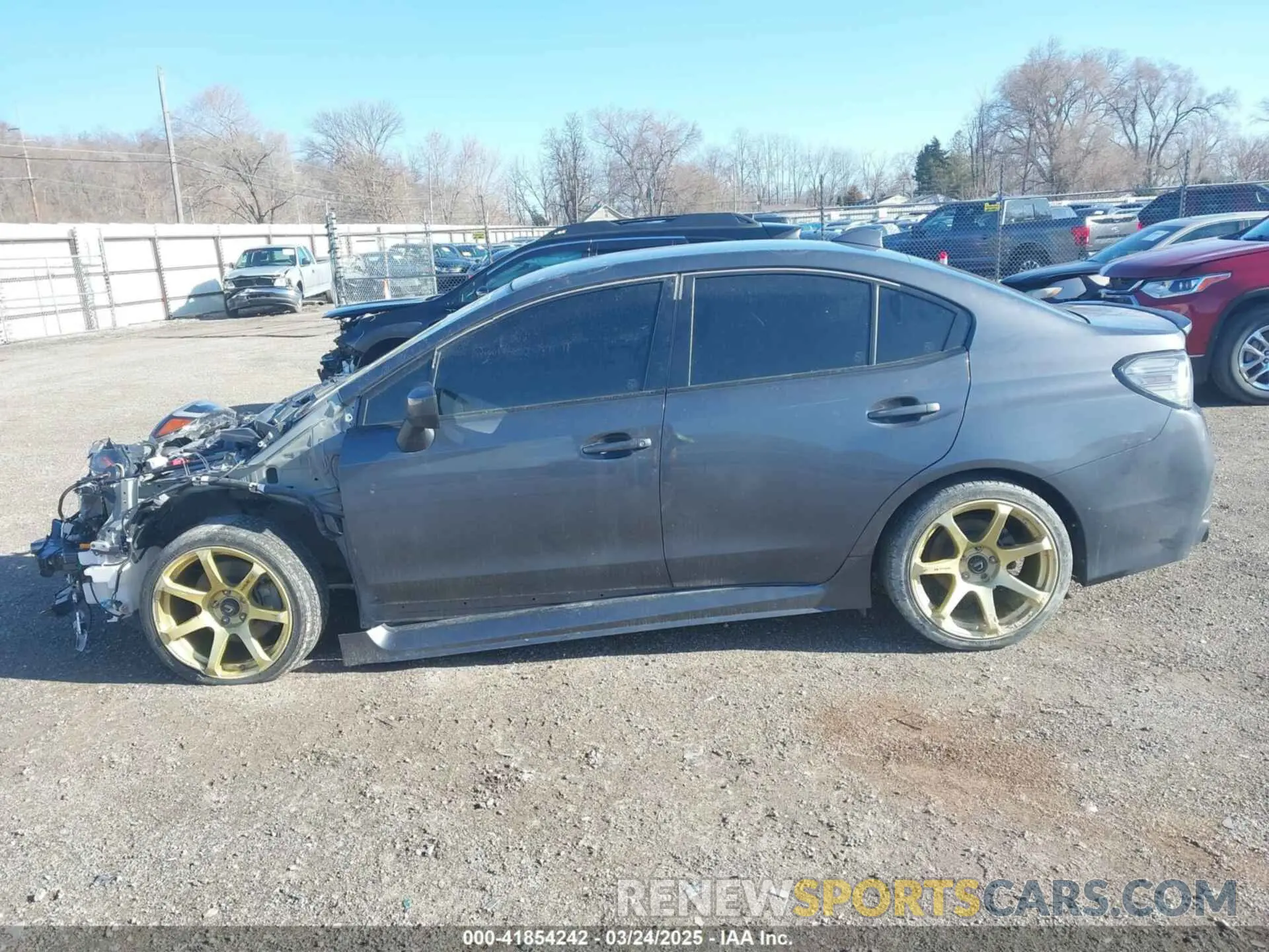 14 fotografías del automóvil dañado JF1VA1A6XM9820492 SUBARU WRX 2021