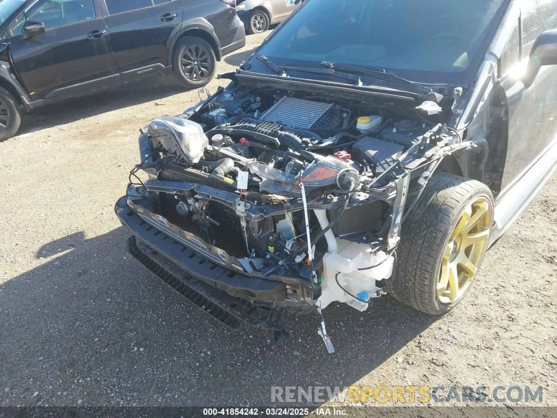6 fotografías del automóvil dañado JF1VA1A6XM9820492 SUBARU WRX 2021