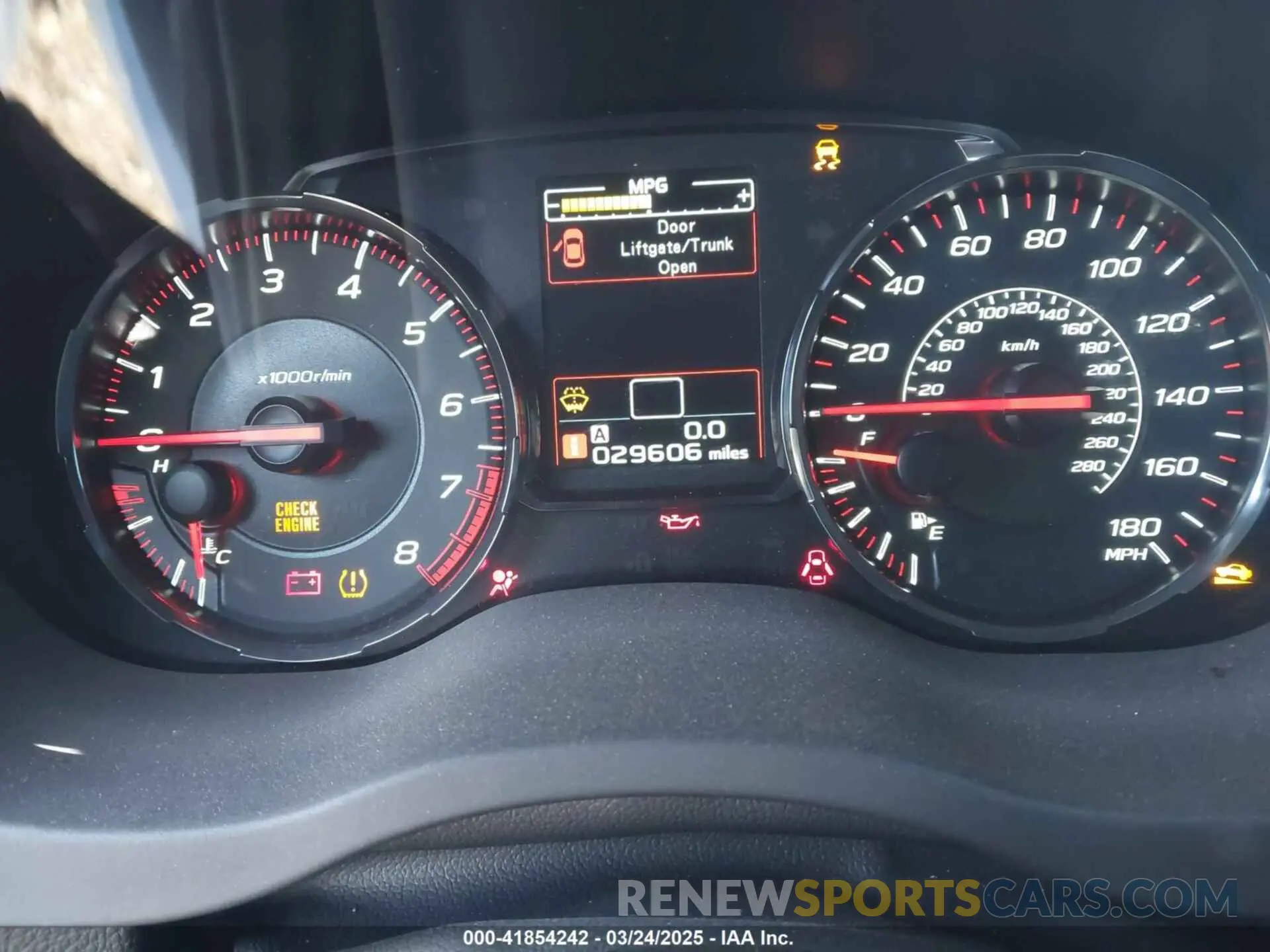 7 fotografías del automóvil dañado JF1VA1A6XM9820492 SUBARU WRX 2021