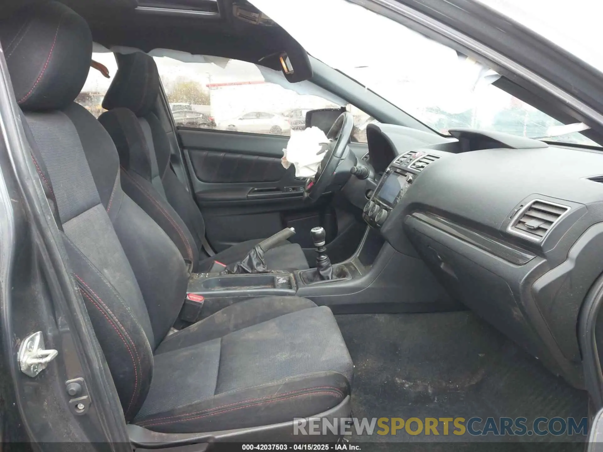 5 fotografías del automóvil dañado JF1VA1C60M9807716 SUBARU WRX 2021