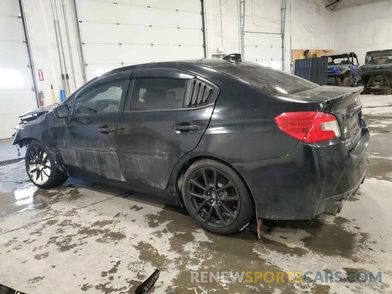 2 fotografías del automóvil dañado JF1VA1C61M9817736 SUBARU WRX 2021
