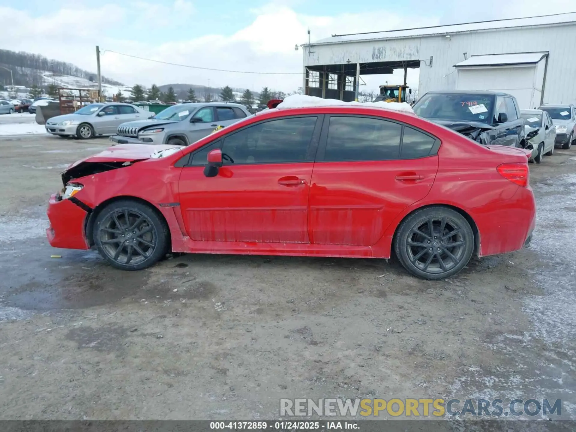 14 fotografías del automóvil dañado JF1VA1C63M9816507 SUBARU WRX 2021
