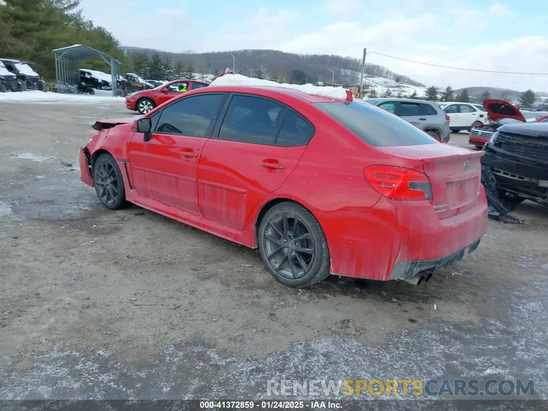 3 fotografías del automóvil dañado JF1VA1C63M9816507 SUBARU WRX 2021
