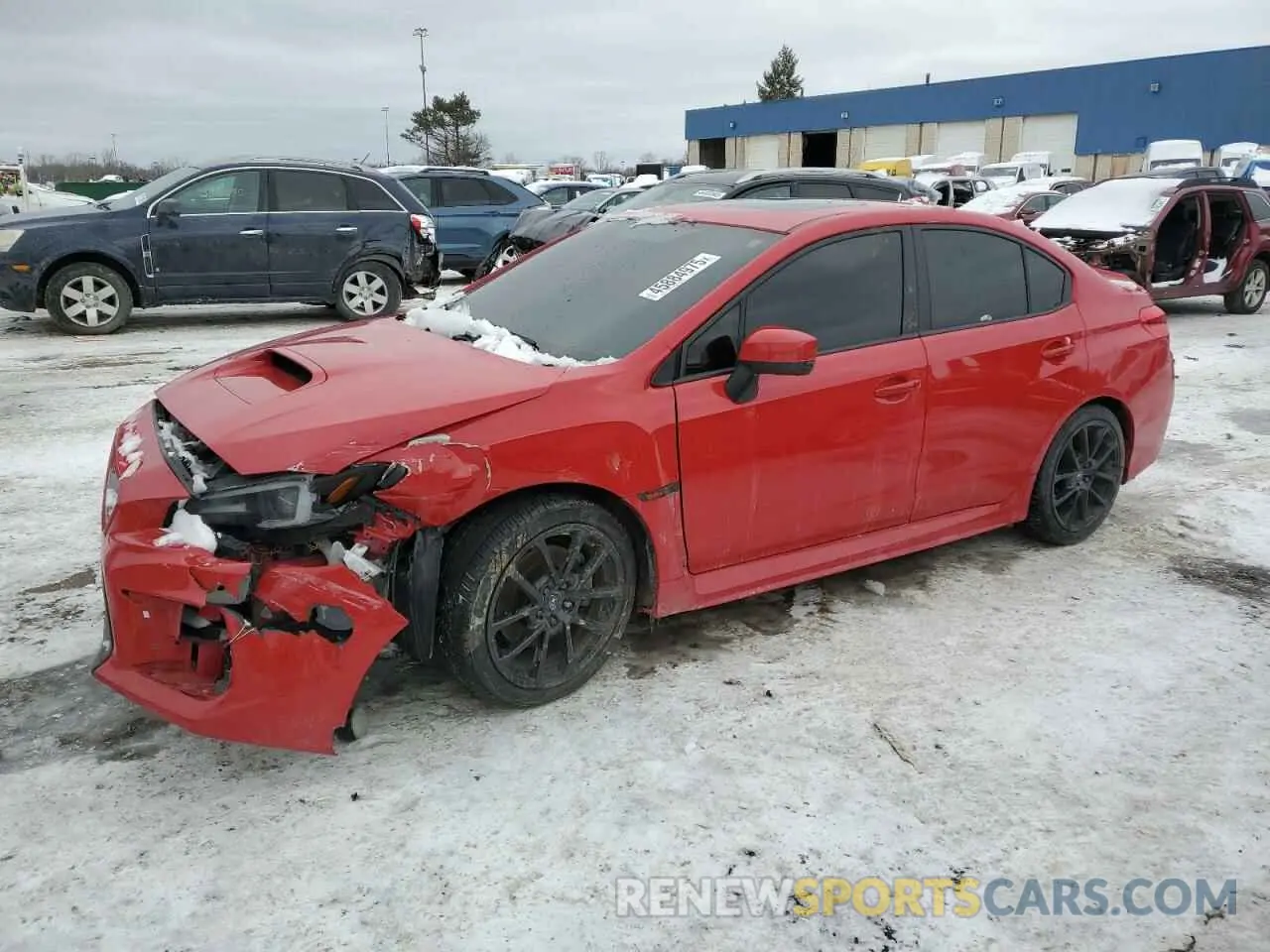 1 fotografías del automóvil dañado JF1VA1C63M9817091 SUBARU WRX 2021