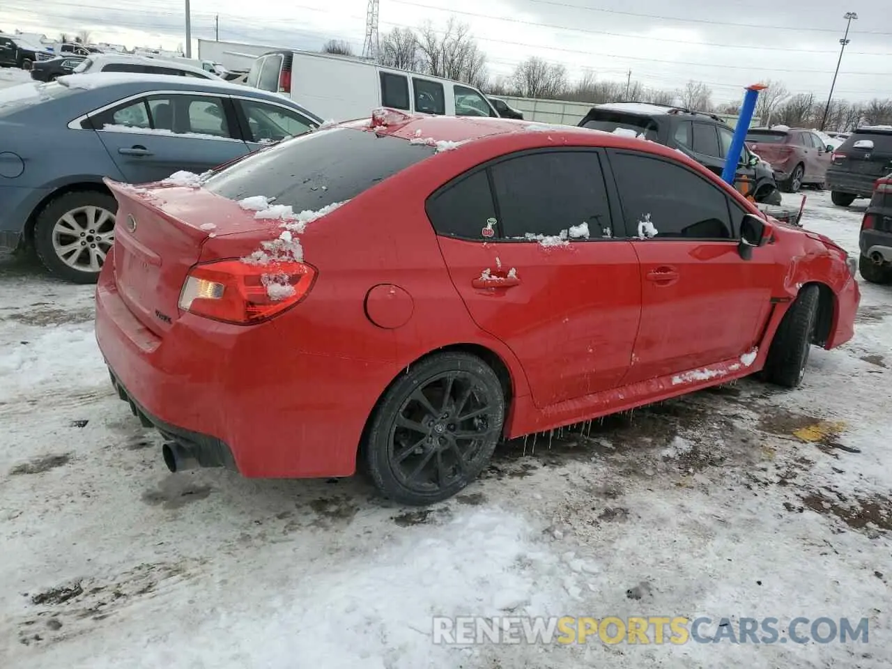 3 fotografías del automóvil dañado JF1VA1C63M9817091 SUBARU WRX 2021