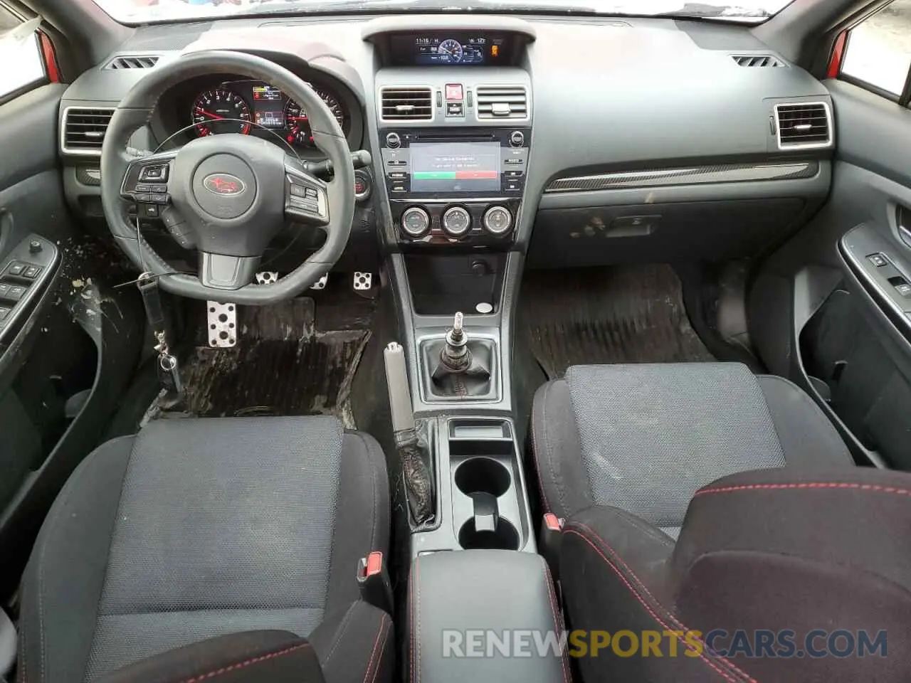 8 fotografías del automóvil dañado JF1VA1C63M9817091 SUBARU WRX 2021