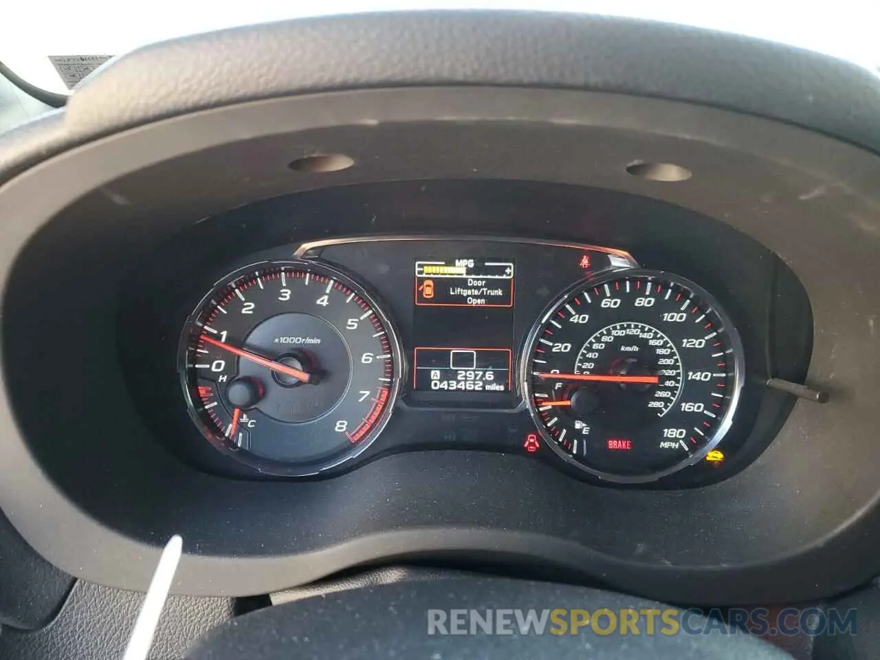 9 fotografías del automóvil dañado JF1VA1C66M9805291 SUBARU WRX 2021