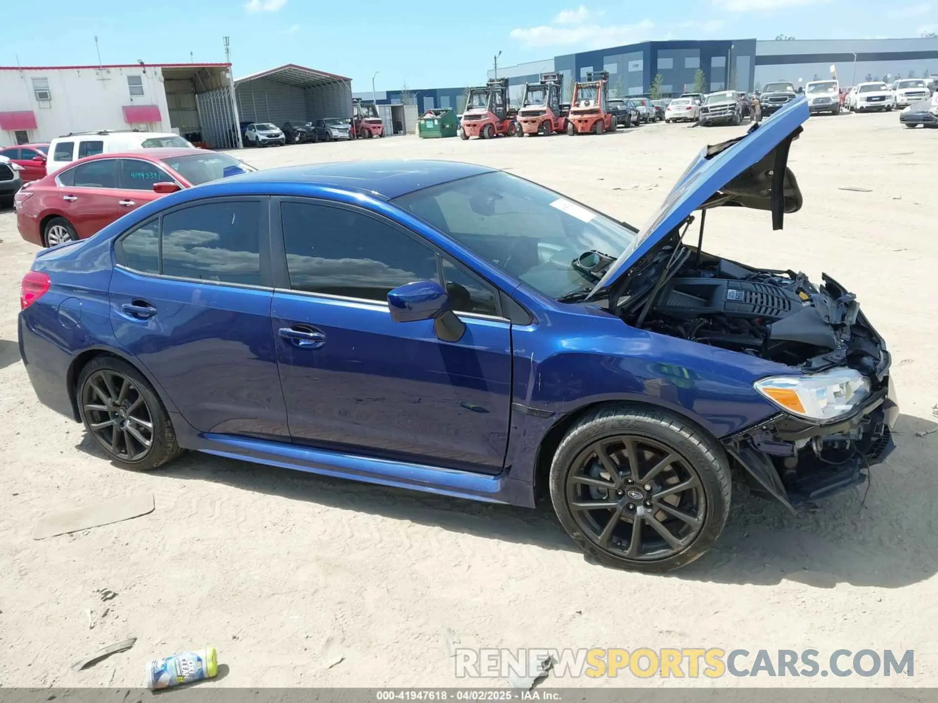 13 fotografías del automóvil dañado JF1VA1C66M9823354 SUBARU WRX 2021