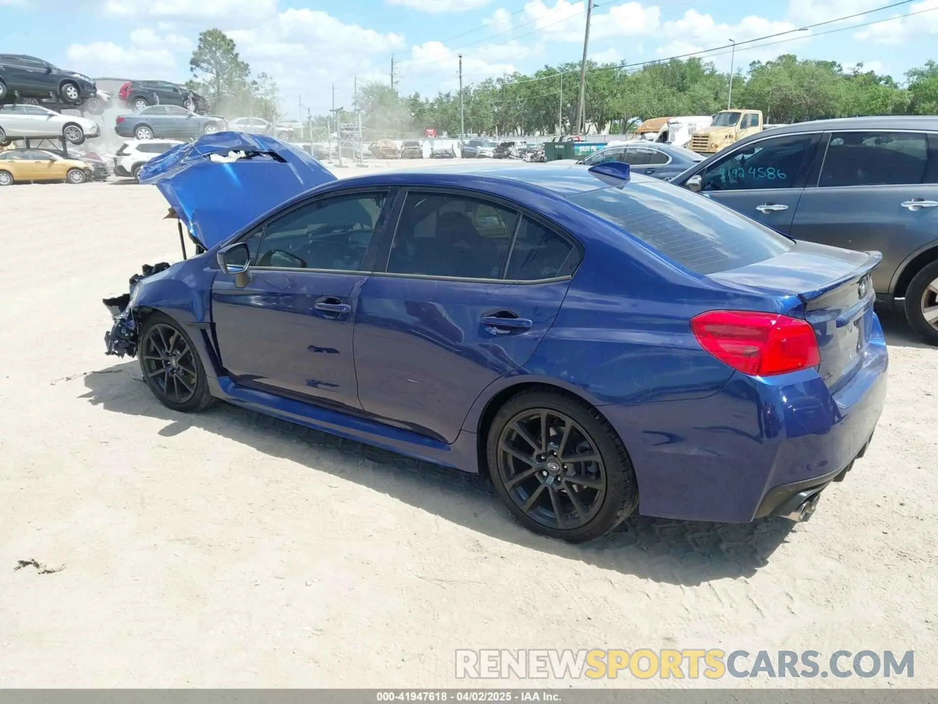 14 fotografías del automóvil dañado JF1VA1C66M9823354 SUBARU WRX 2021