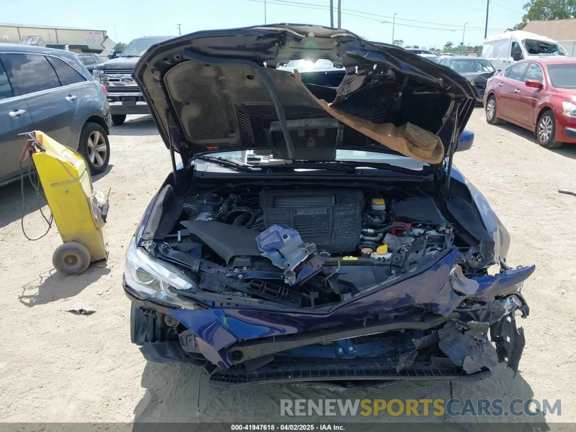 6 fotografías del automóvil dañado JF1VA1C66M9823354 SUBARU WRX 2021