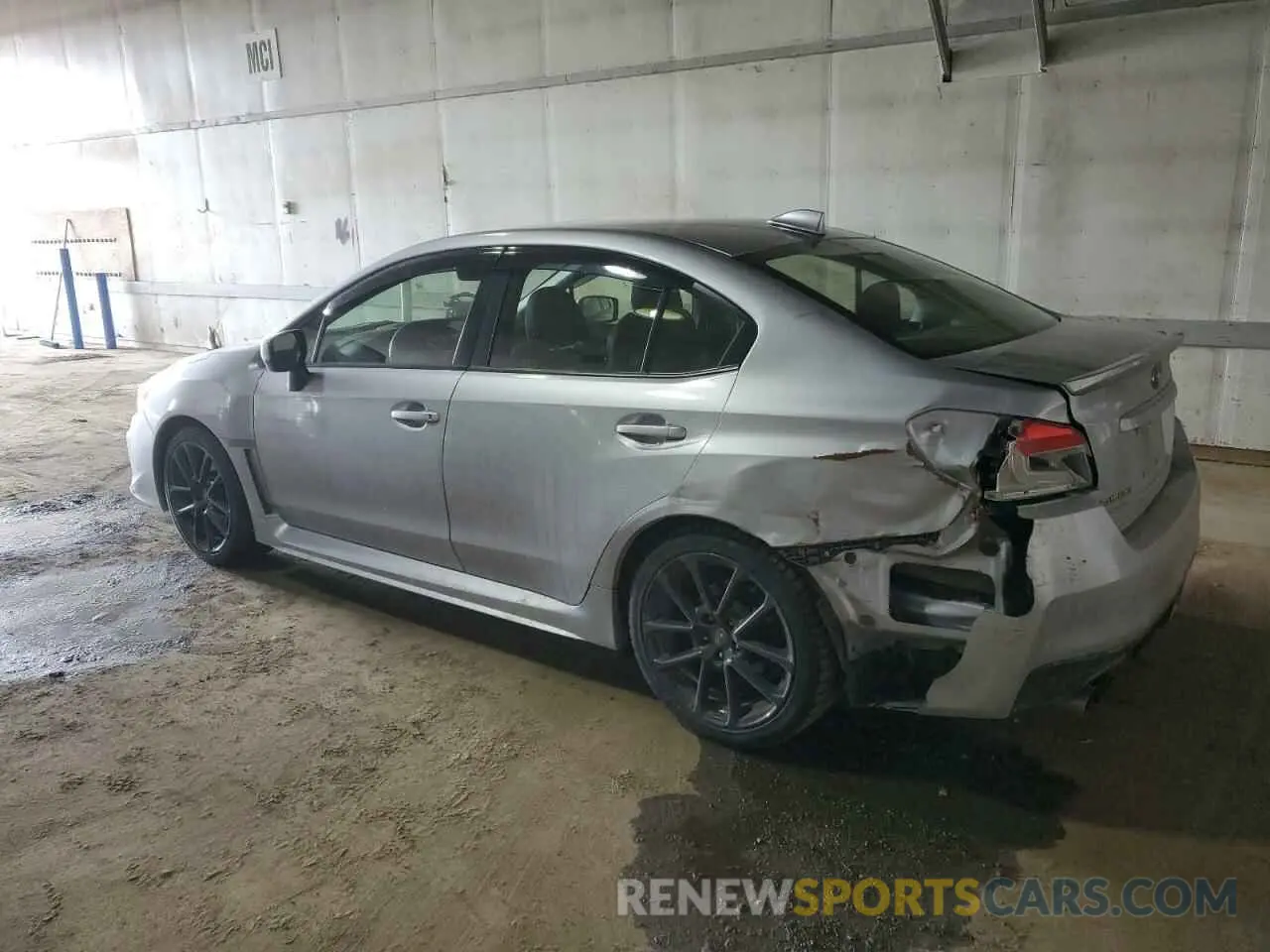 2 fotografías del automóvil dañado JF1VA1C67M9806191 SUBARU WRX 2021