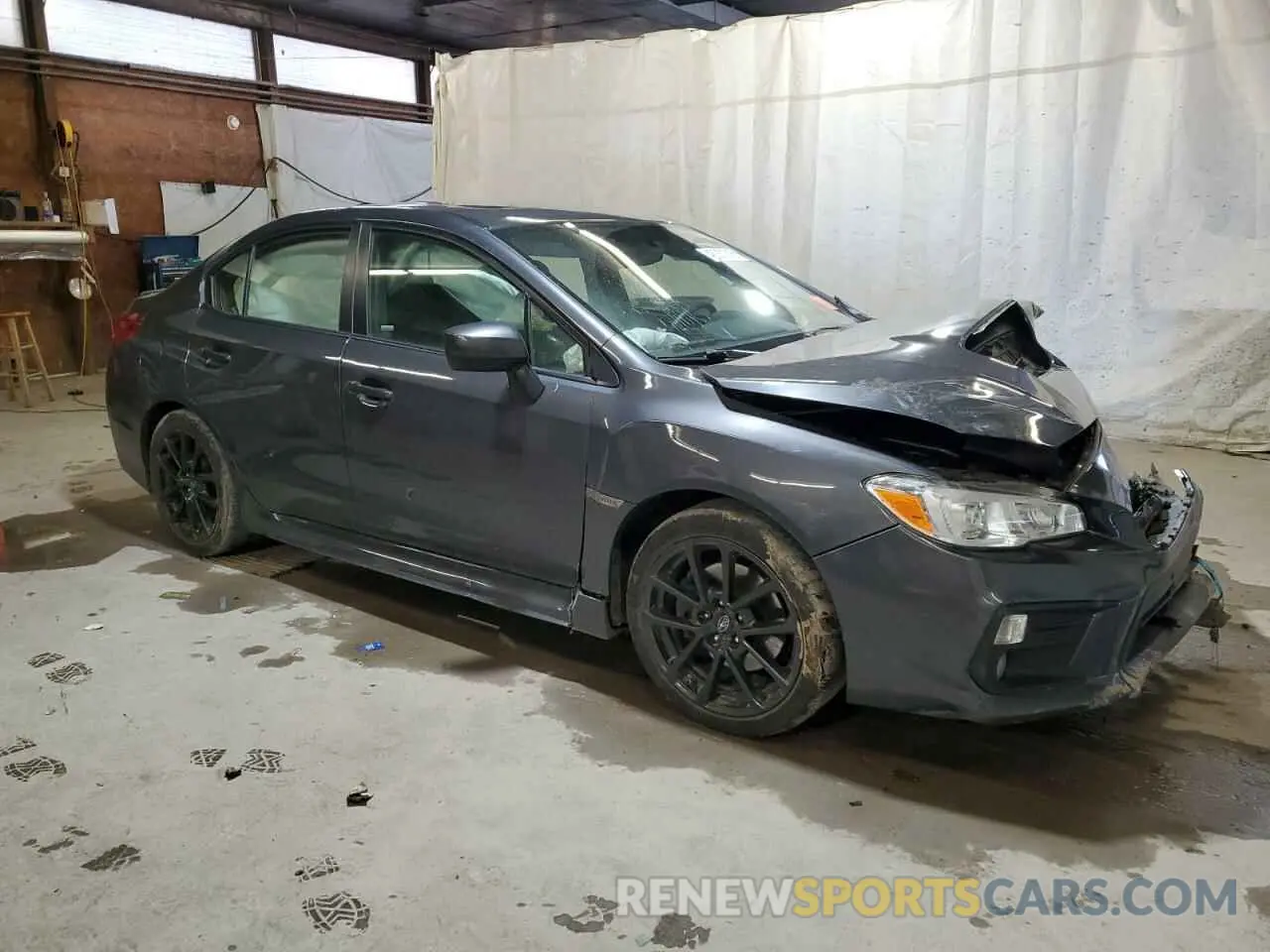 4 fotografías del automóvil dañado JF1VA1C69M9802188 SUBARU WRX 2021