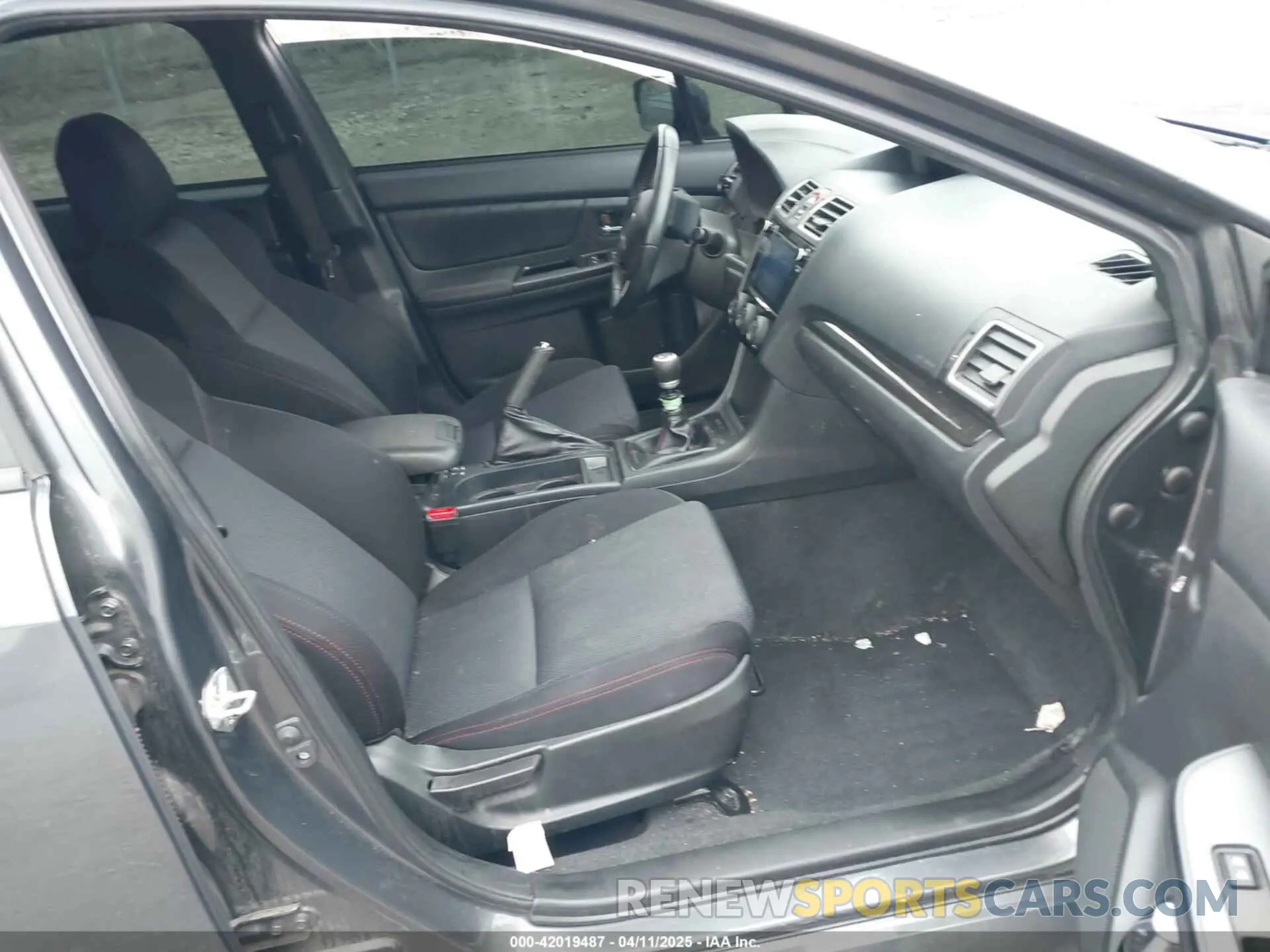 5 fotografías del automóvil dañado JF1VA1C6XM9814852 SUBARU WRX 2021