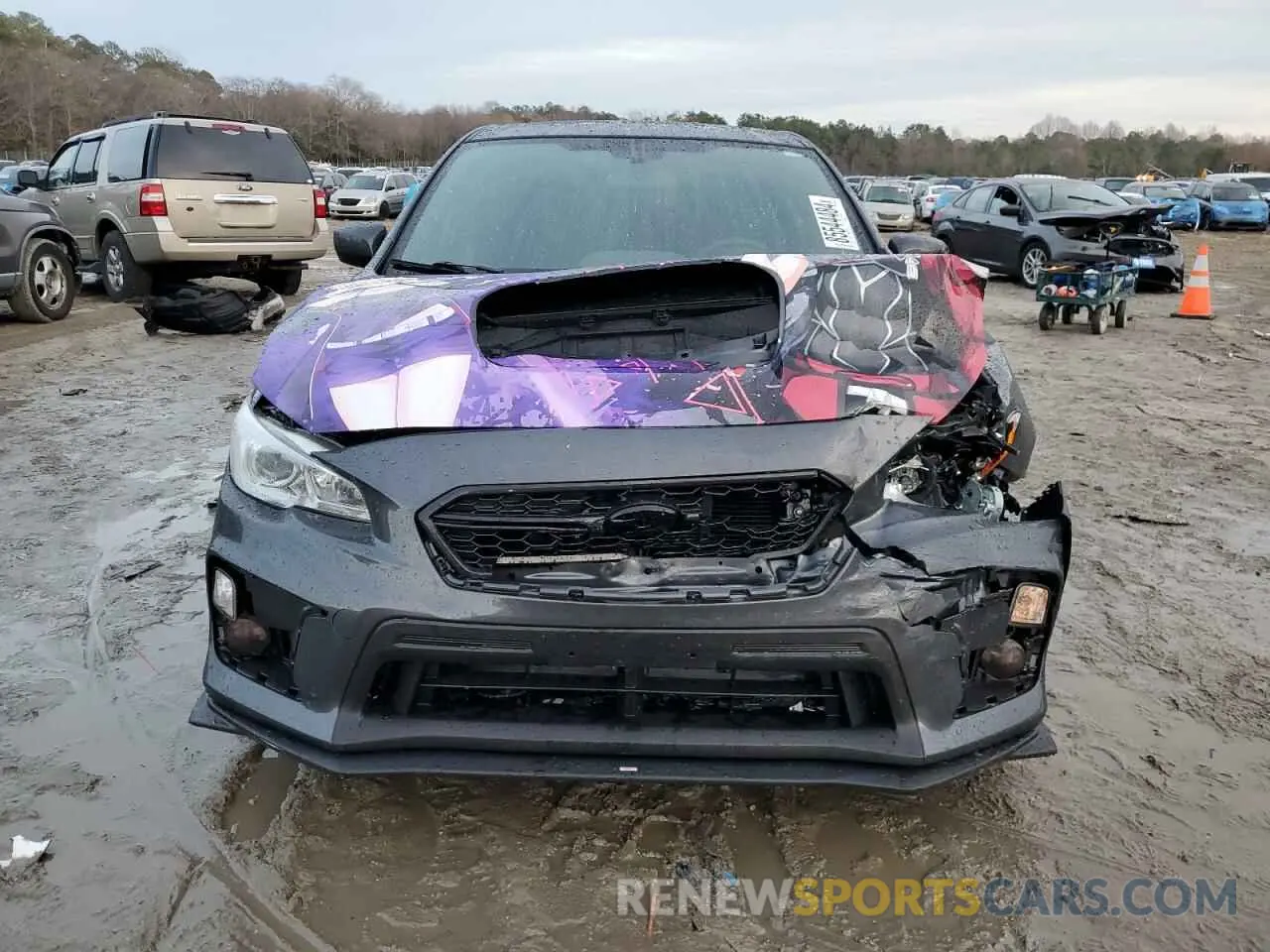 5 fotografías del automóvil dañado JF1VA1F68M8808209 SUBARU WRX 2021