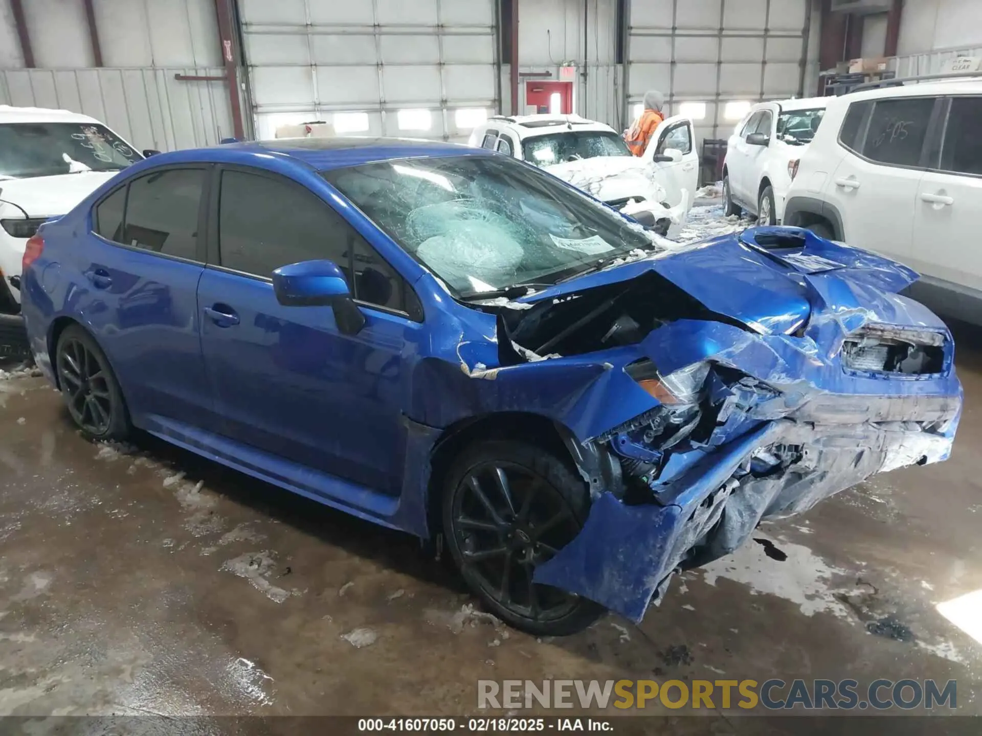 1 fotografías del automóvil dañado JF1VA1H6XM9818893 SUBARU WRX 2021
