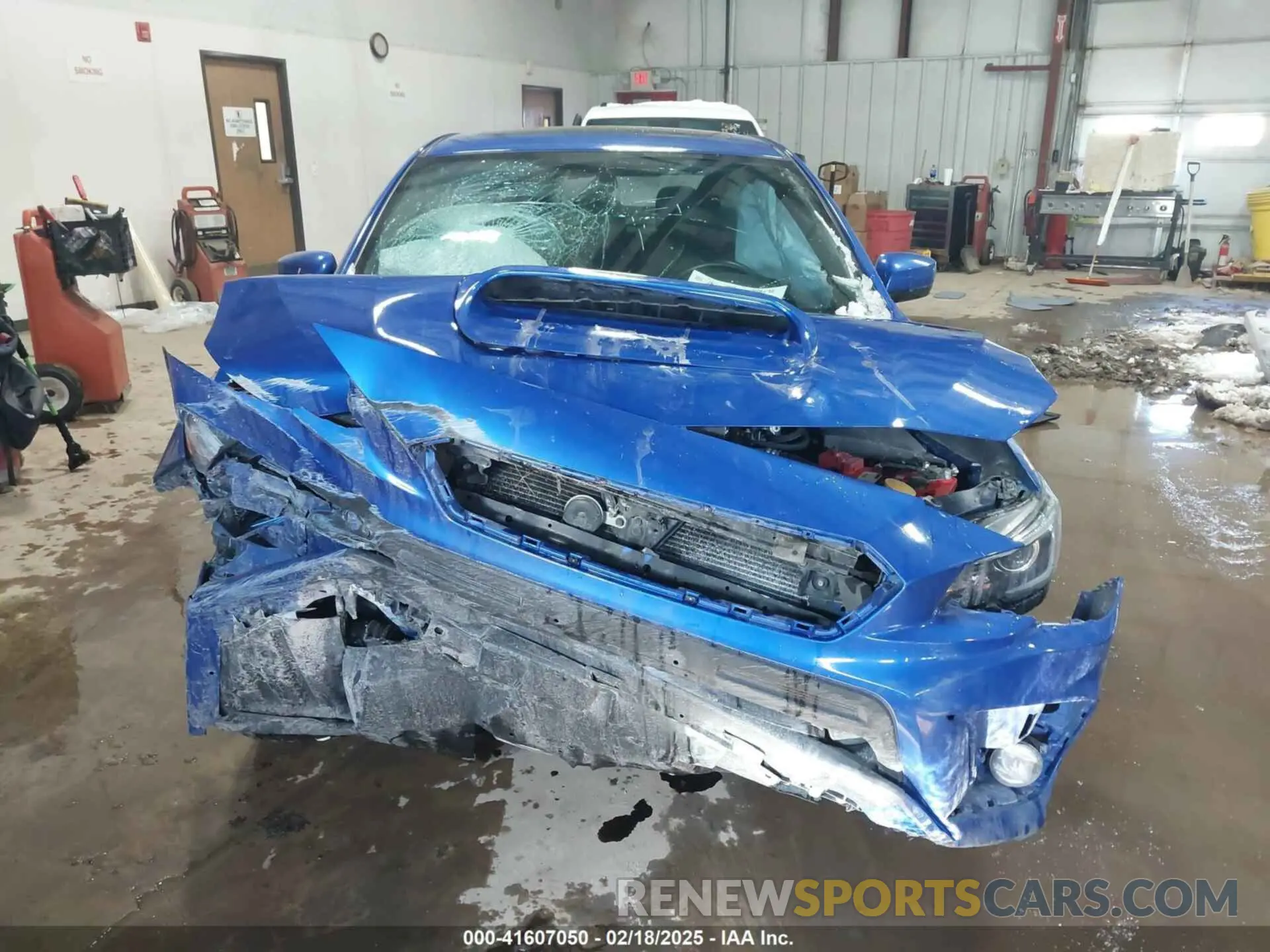 12 fotografías del automóvil dañado JF1VA1H6XM9818893 SUBARU WRX 2021