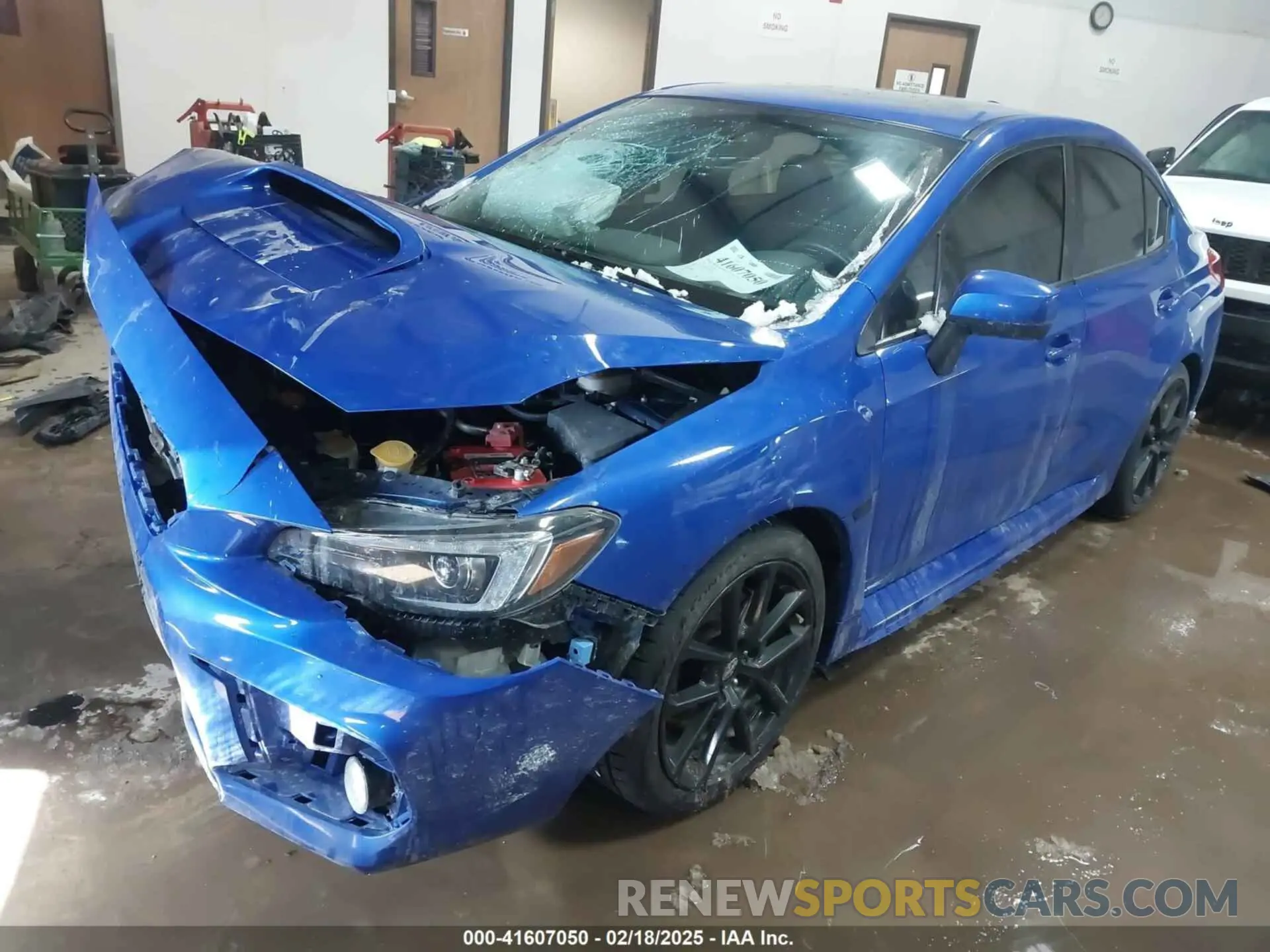 2 fotografías del automóvil dañado JF1VA1H6XM9818893 SUBARU WRX 2021