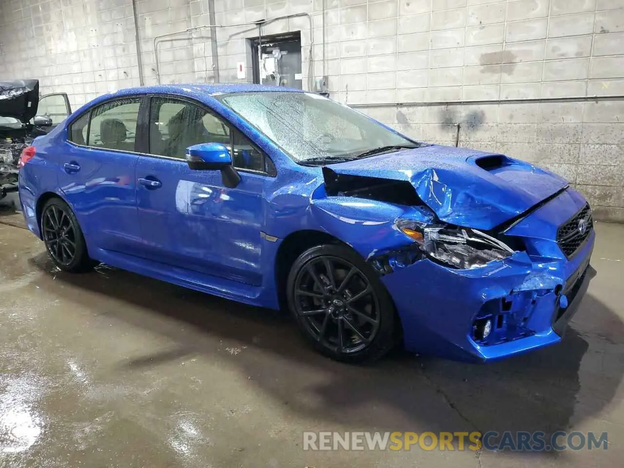 4 fotografías del automóvil dañado JF1VA1J61M9805766 SUBARU WRX 2021