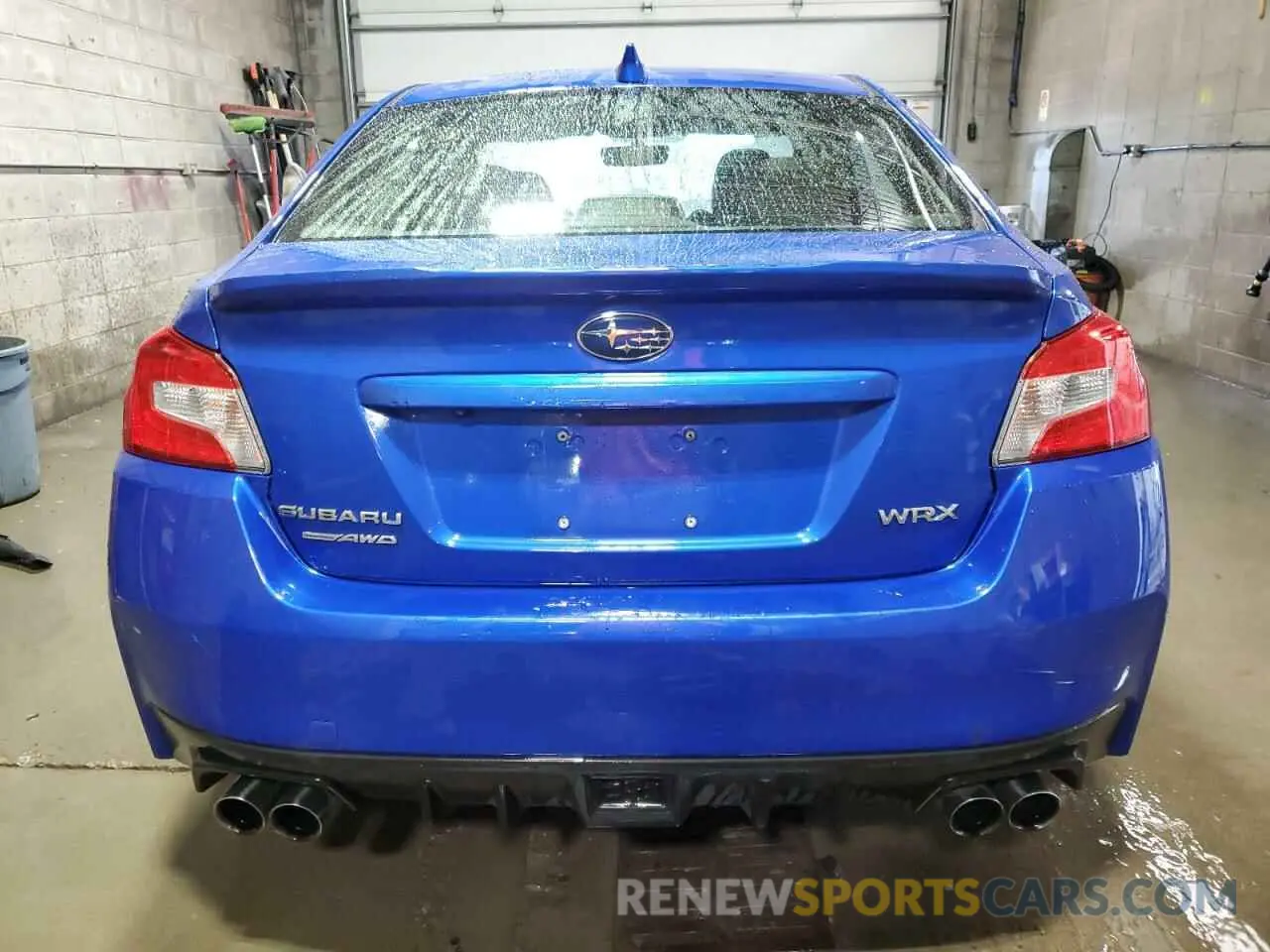 6 fotografías del automóvil dañado JF1VA1J61M9805766 SUBARU WRX 2021
