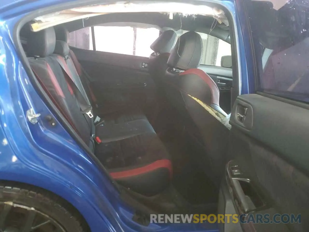 10 fotografías del automóvil dañado JF1VA2E66M9801549 SUBARU WRX 2021